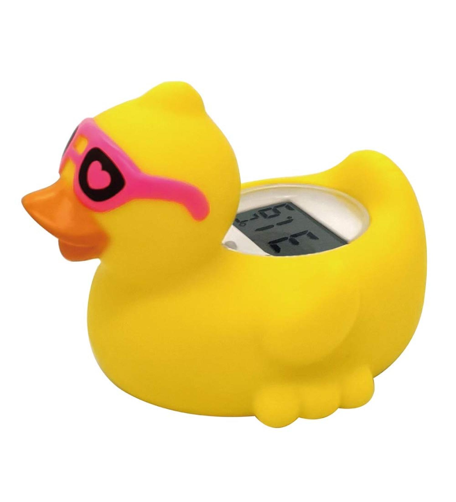 Digital Baby Bath Thermometer Ducks - BPA-Free, Waterproof, Floating Pink Toy - Buy Online on SooperMarket.com