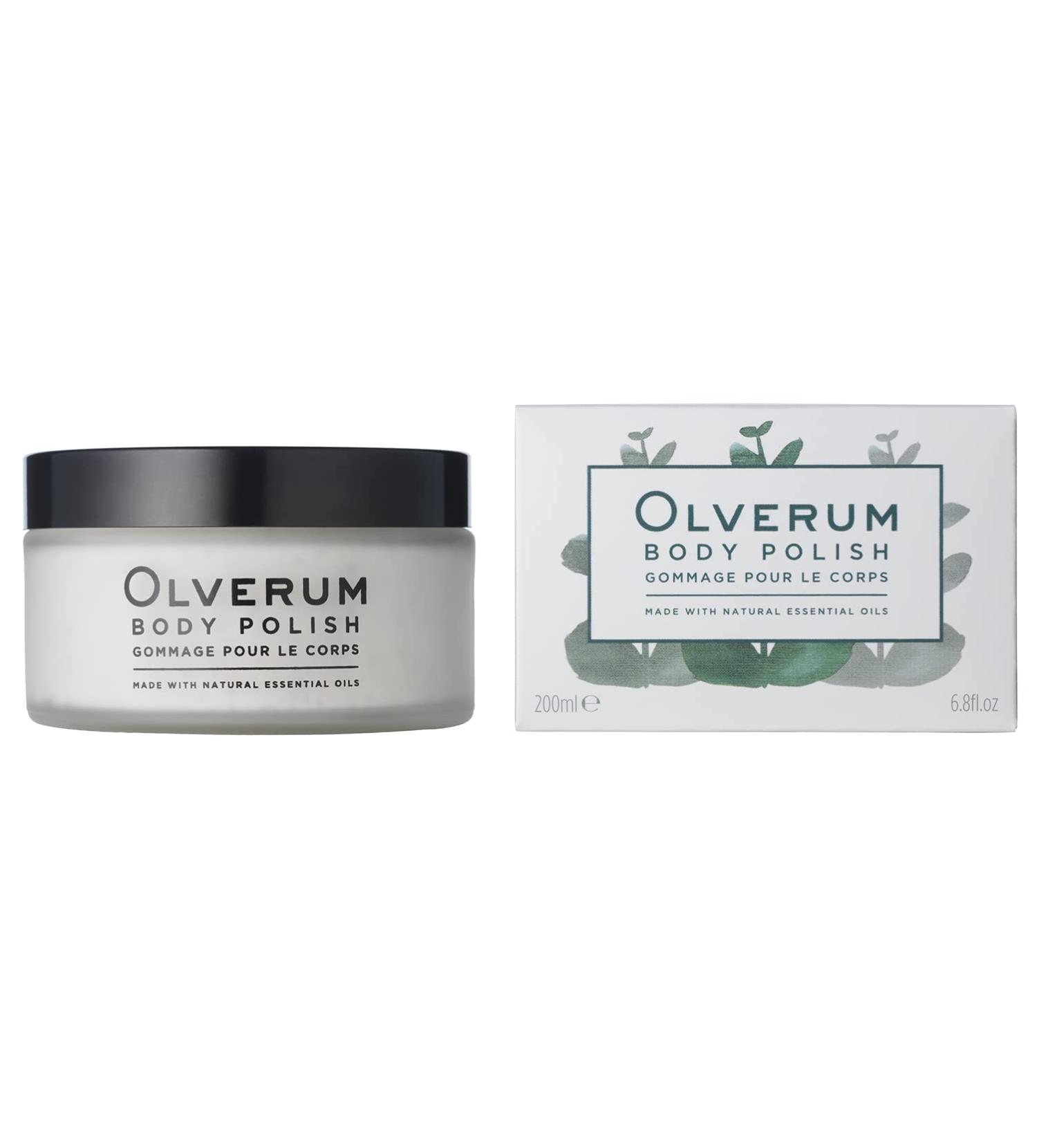 OLVERUM Natural Body Polish | Vegan Skin Care | Clean & Nourishing Exfoliant (6.7 fl oz | 200 mL) - Shop Internationally - Buy Online on SooperMarket.com