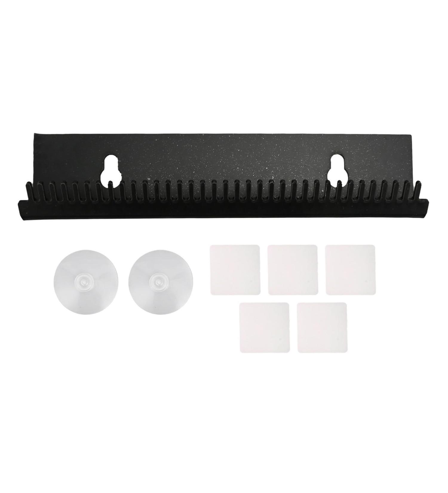 JUOPZKENN Hair Extension Holder And Hanger Hair Bun Extension Hanger Acrylic Lightweight Hair Extension Display Holder for Home Shops(Black) - Buy Online on SooperMarket.com