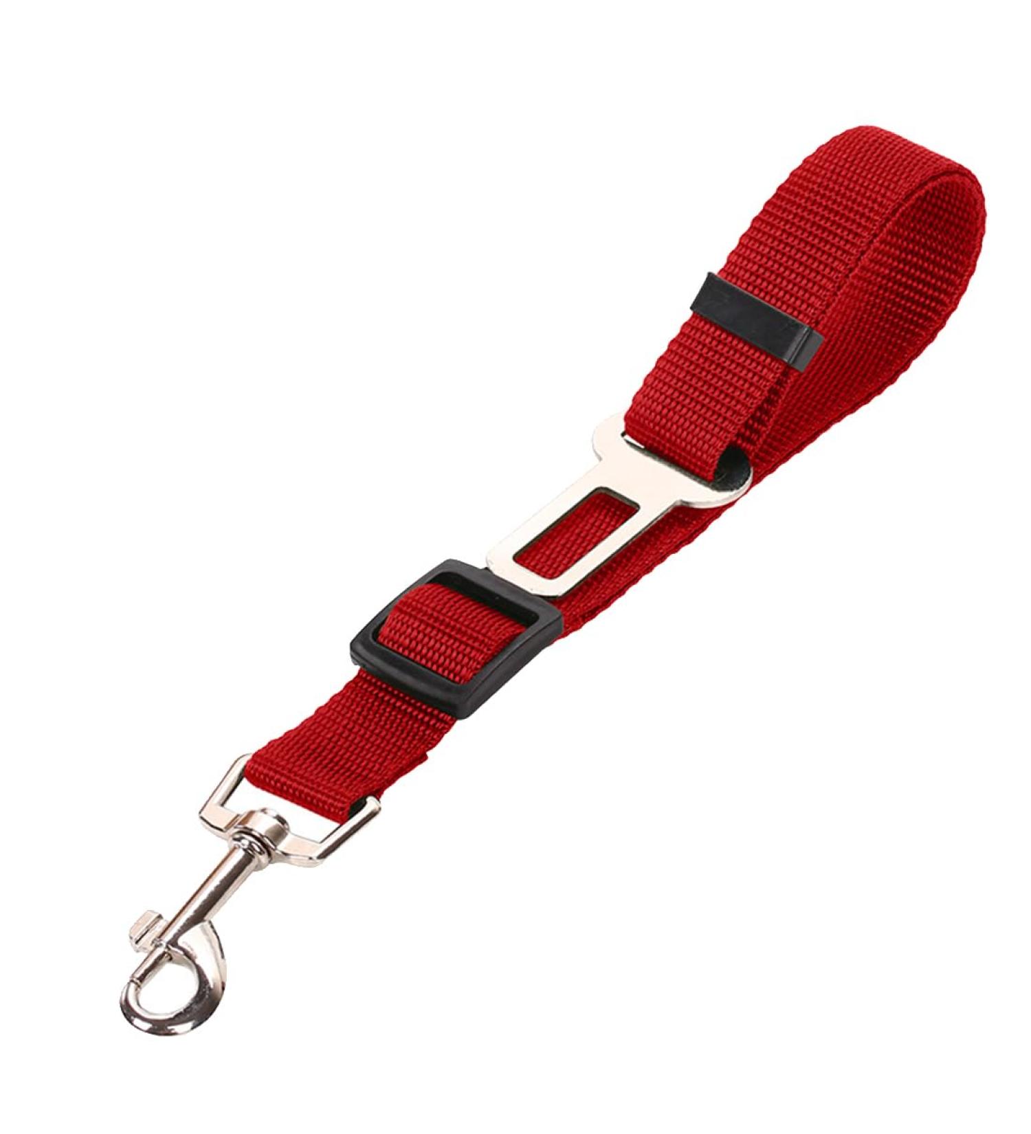 Cuhza Adjustable Dog Seat Belt for Cars - Secure & Comfortable Car Restraint for Small & Large Dogs - Buy Online on SooperMarket.com