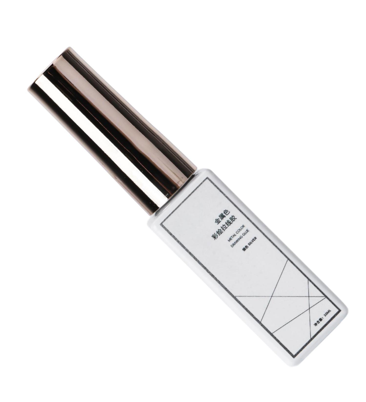 Metallic Painting Polish Bright Liner Metal Painted Drawing Liner Gel Manicures For Women Liner Bottle metallic silver - Buy Online on SooperMarket.com