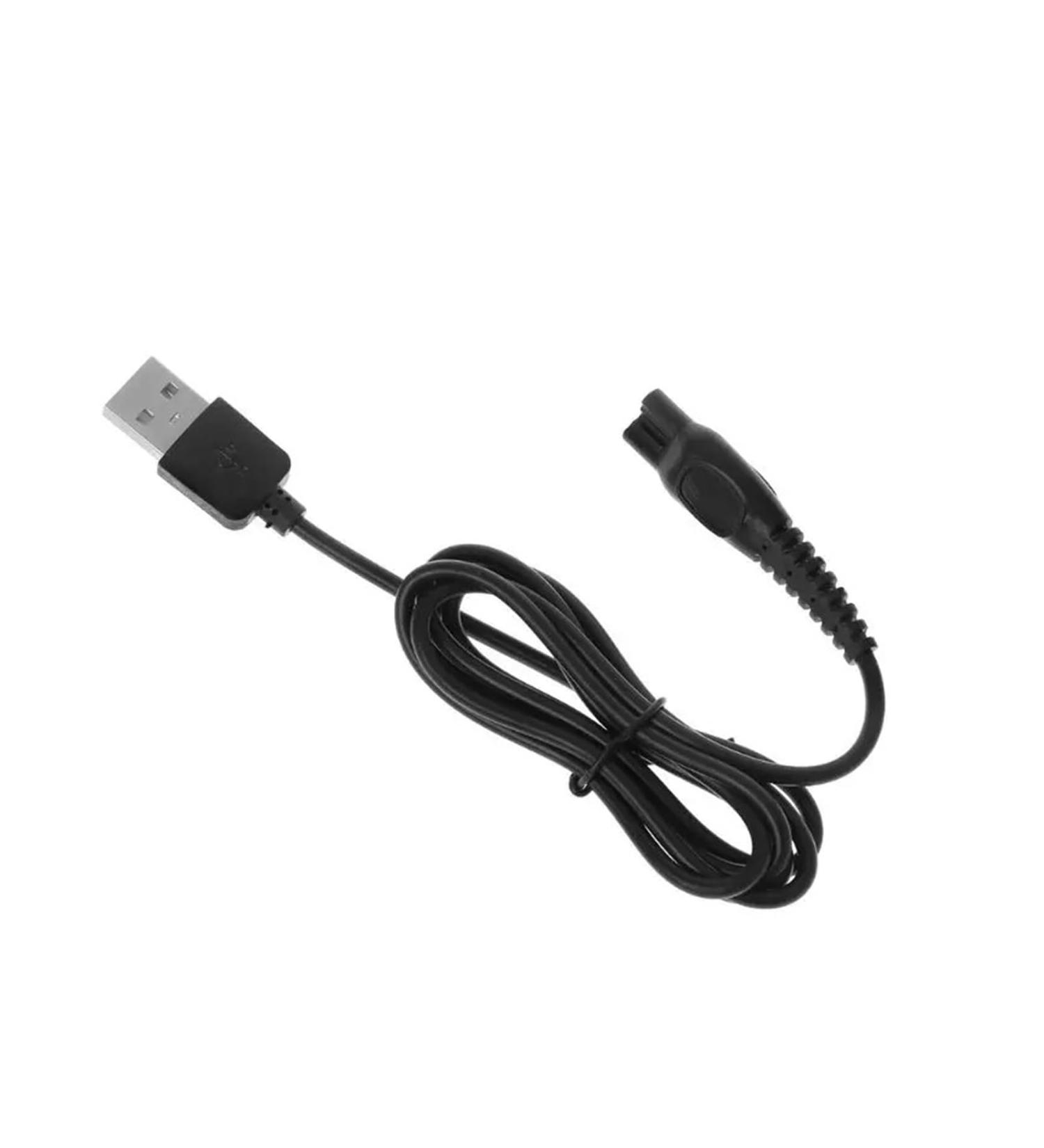 USB Cable for DC 8V Shaver & Razor J60A Black Power Lead Replacement Charger - Buy Online on SooperMarket.com