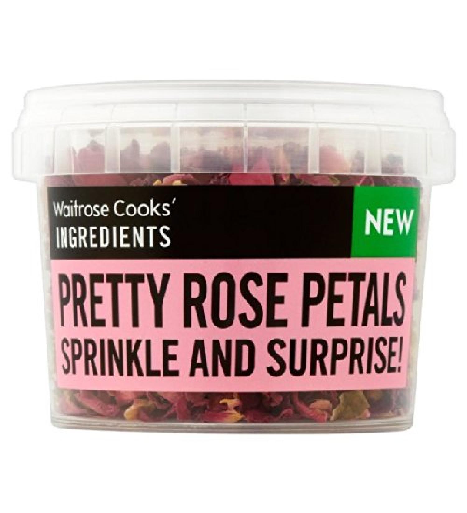 Cooks' Ingredients Rose Petals Waitrose 8g