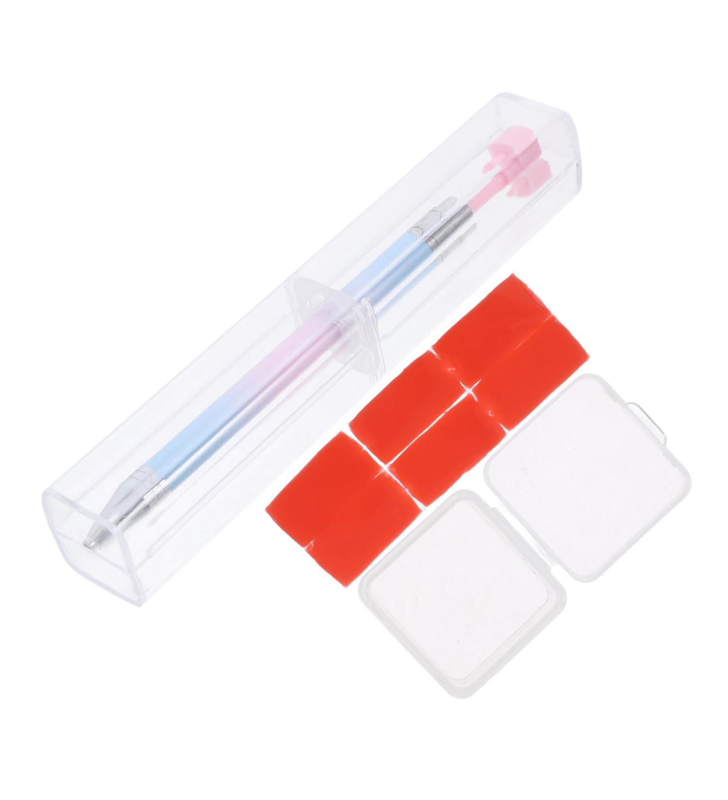Gogogmee 1 Set Nail Art Drill Pen Nail Art Paint Pen Wax Pen for Rhinestones Manicure Painting Pens Diamond Art Wax Pen DIY Nail Art Pen Nail Polish Pens Tools Nail Point Pen Abs 14.50X1.00X1.00CM Multi - Buy Online on SooperMarket.com