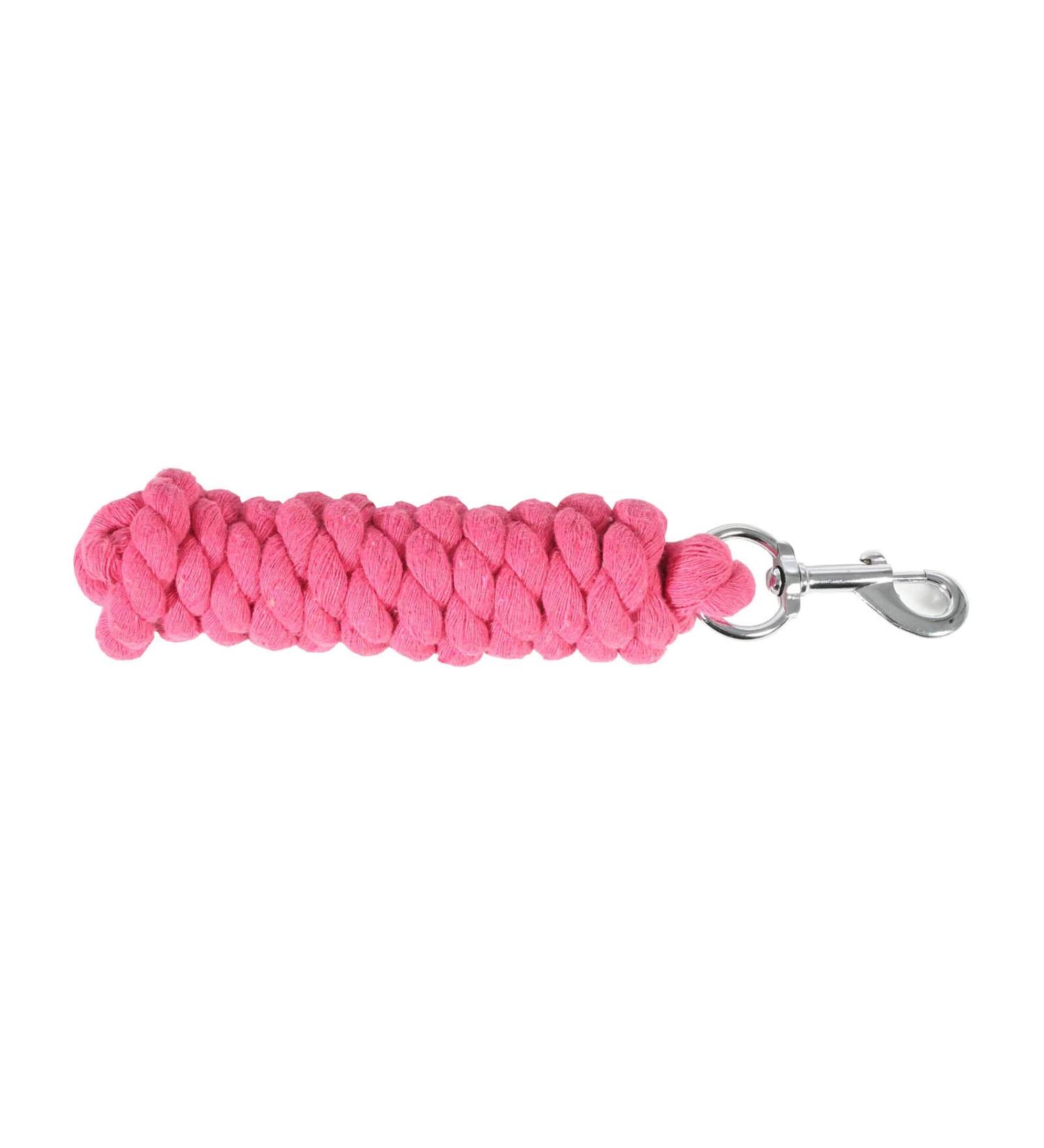HORZE Basic Cotton 7' Horse Lead Rope - Raspberry Pink - One Size Raspberry Pink US One Size - Buy Online on SooperMarket.com