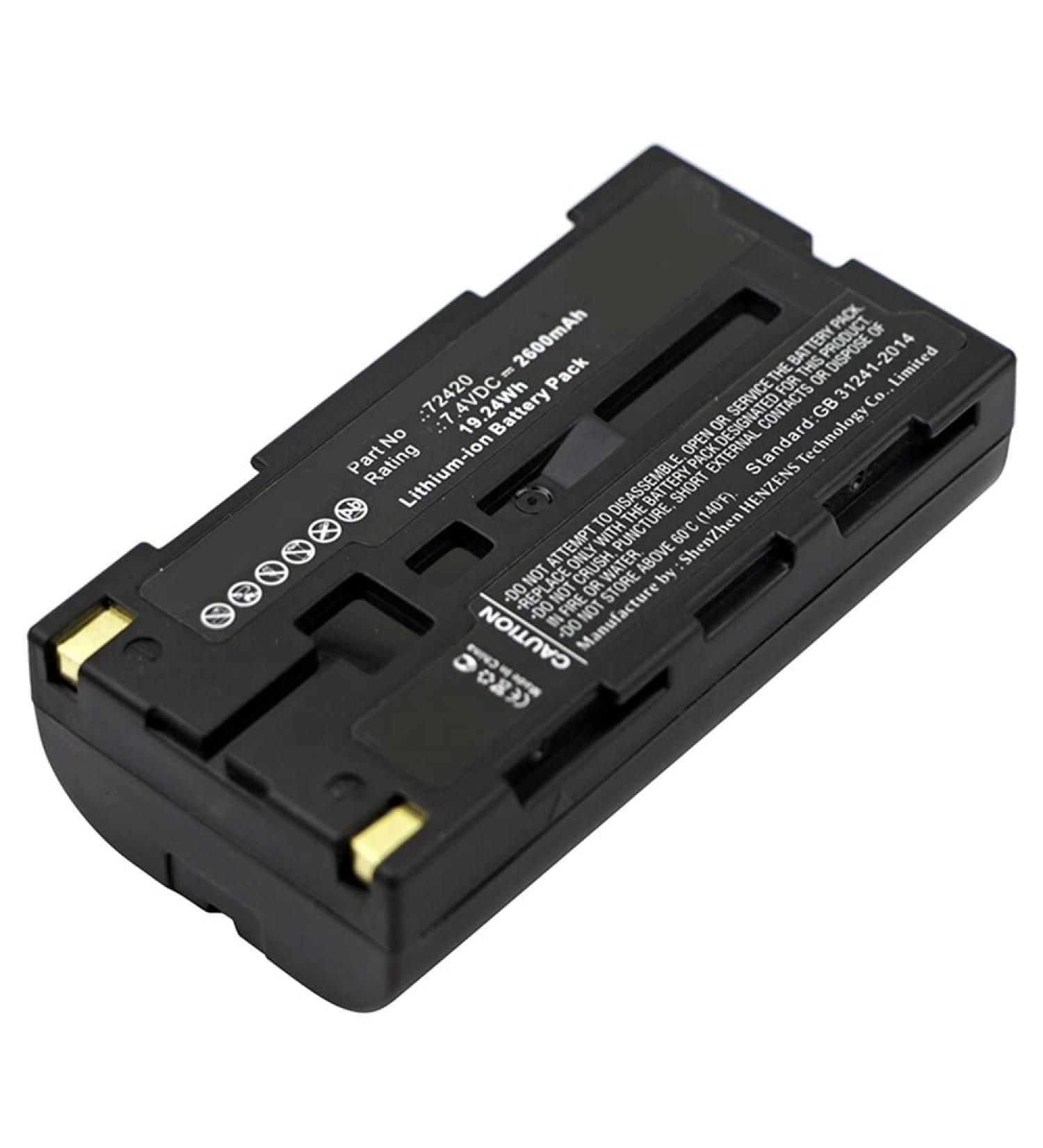 Synergy Digital Battery Compatible with Welch-Allyn 14001 14011 14021 72420 SureSight 14001 SureSight 14010 SureSight 14011 SureSight 14021 SureSight 14031 Battery (7.4 Li-ion 2600mAh)