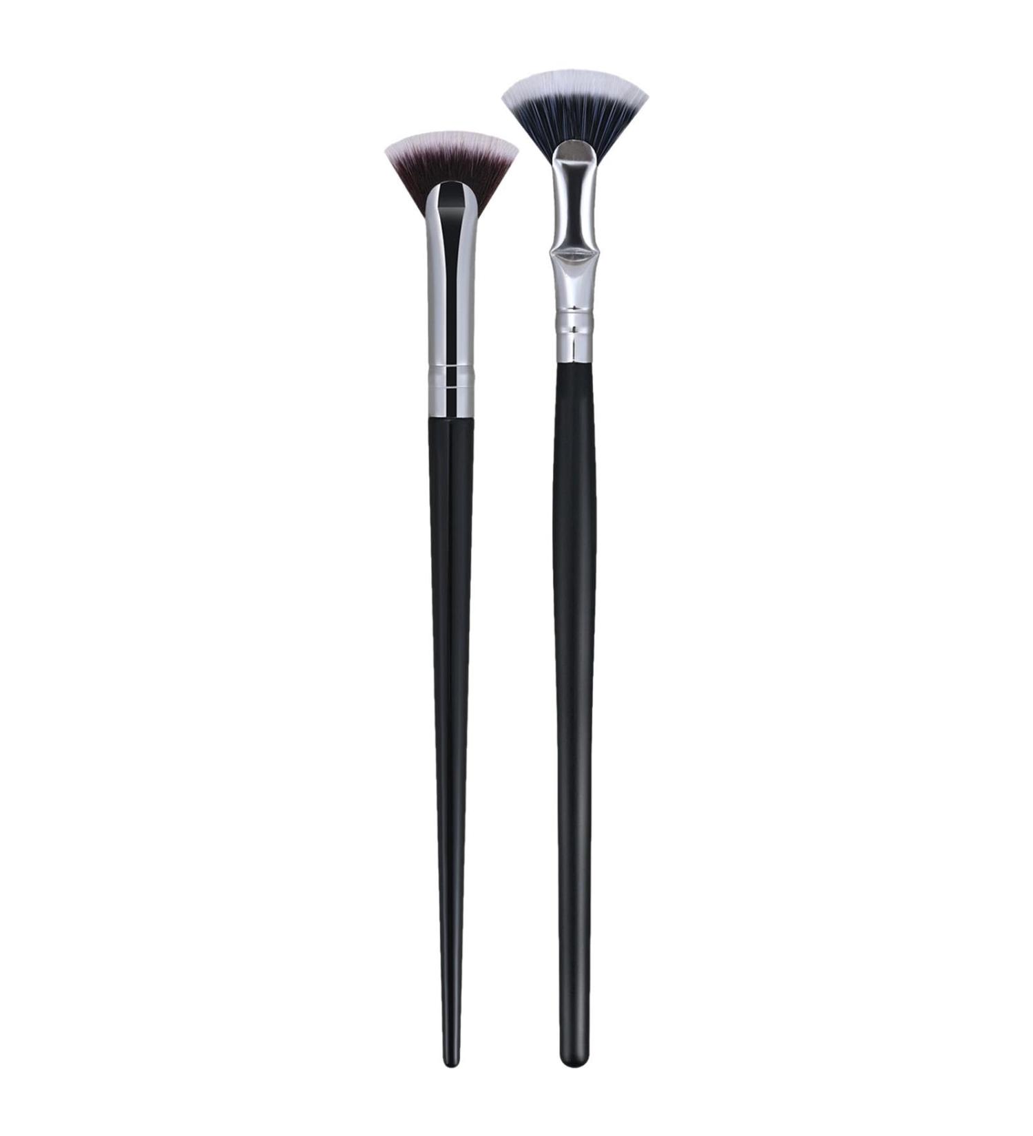Veeteah Folding Angle Scalloped Lash Brush - Eyebrow Brush Mascara Fan Brush - Eyebrow and Eyelash Brush with Soft Bristles for Girlfriend Mother Wife - Buy Online on SooperMarket.com