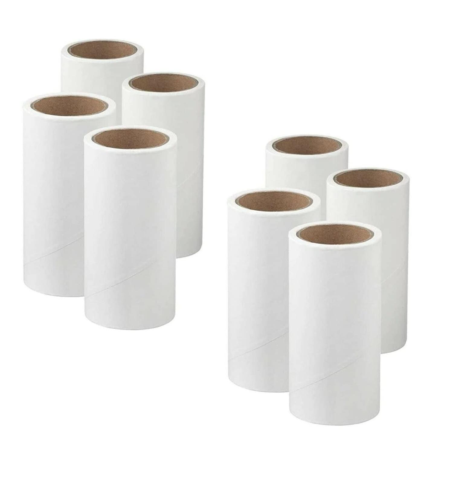 8 Pieces Lint Roller Replacement Refill Rolls For IKEA BASTIS