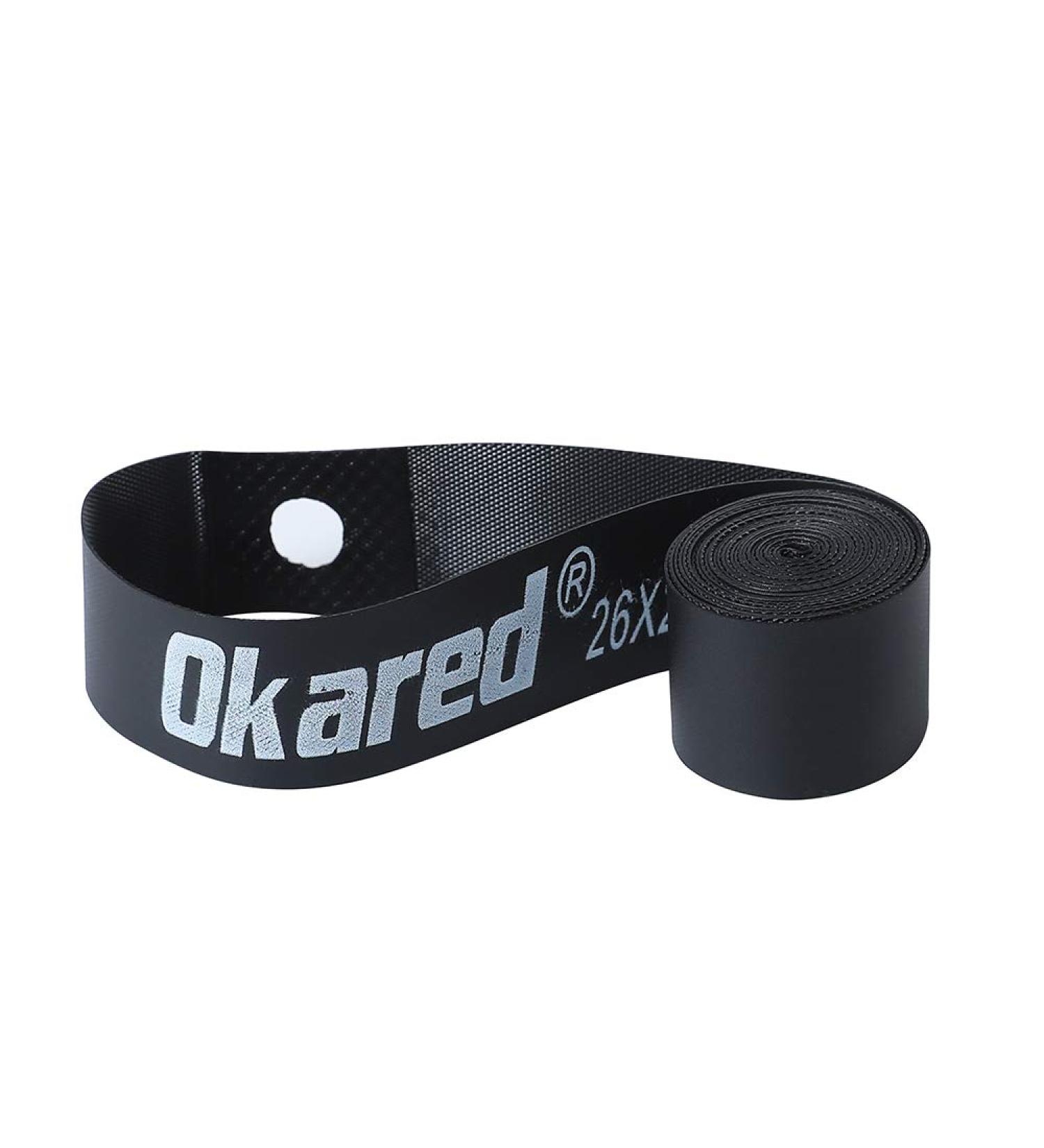 Okared 2 Pack 26 x 20mm Bicycle Rim Strip Rim Tape - Durable Protection for Bike Wheels - Buy Online on SooperMarket.com