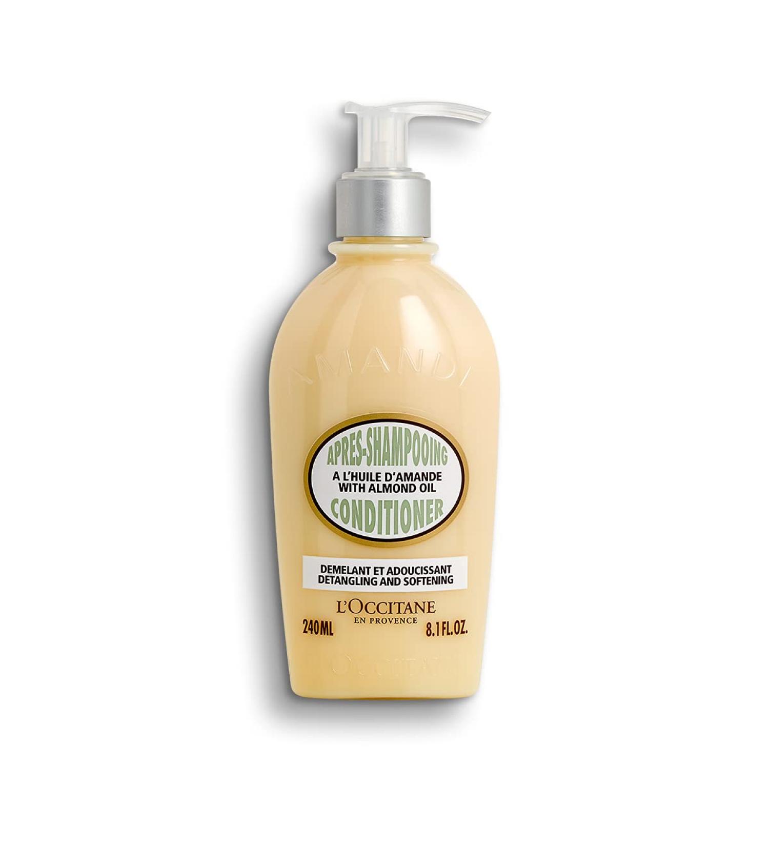 L'Occitane Almond Oil Conditioner 8.1 Fl Oz | All Hair Types - Buy Online on SooperMarket.com