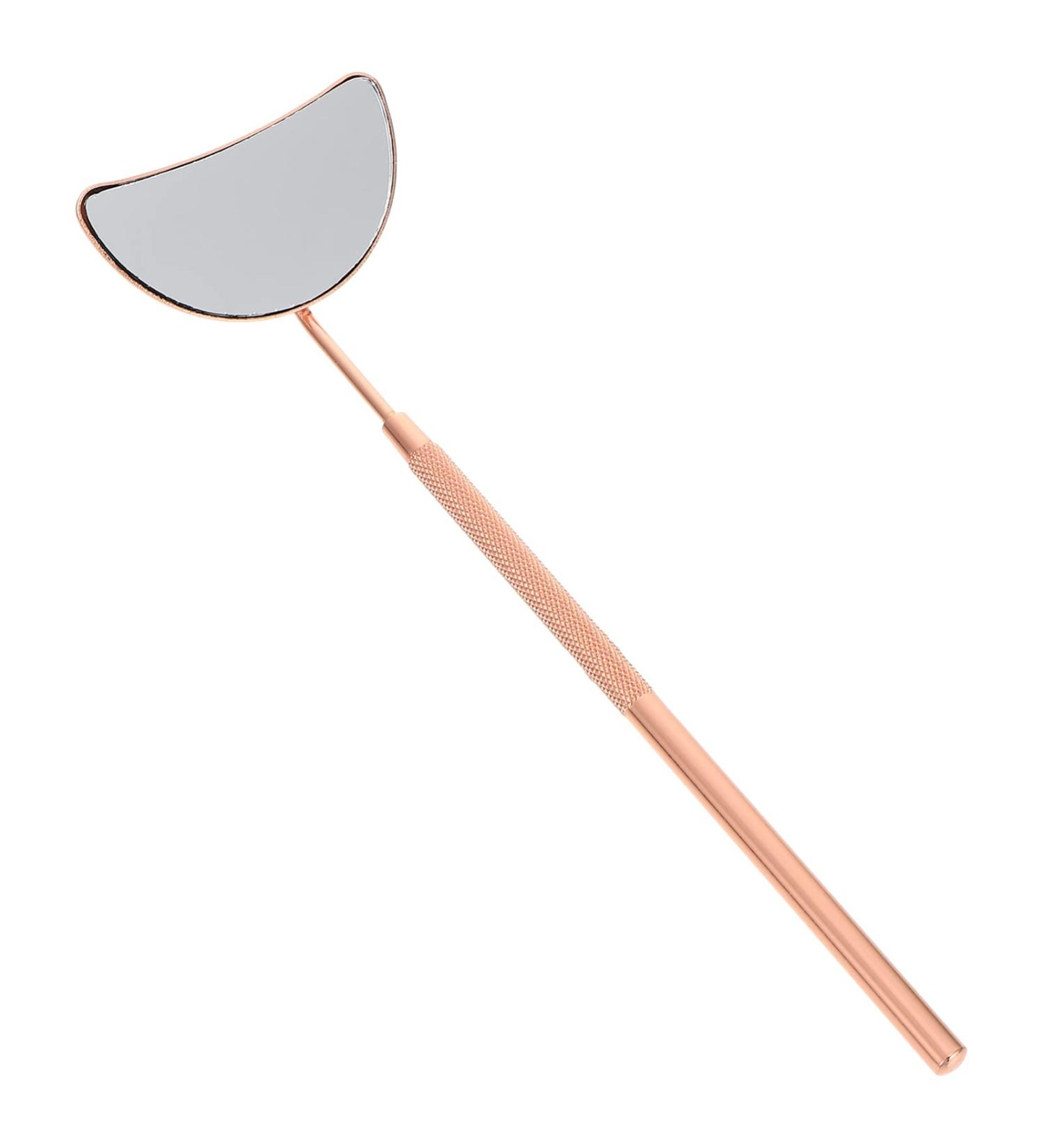 LALAFINA Chalazion Eyelash Makeup Brush - Lightweight Rose Gold Magnifying Handle for Styes & Eyelid Transplanting | 15.5x5x0.5CM - International Shipping - Buy Online on SooperMarket.com