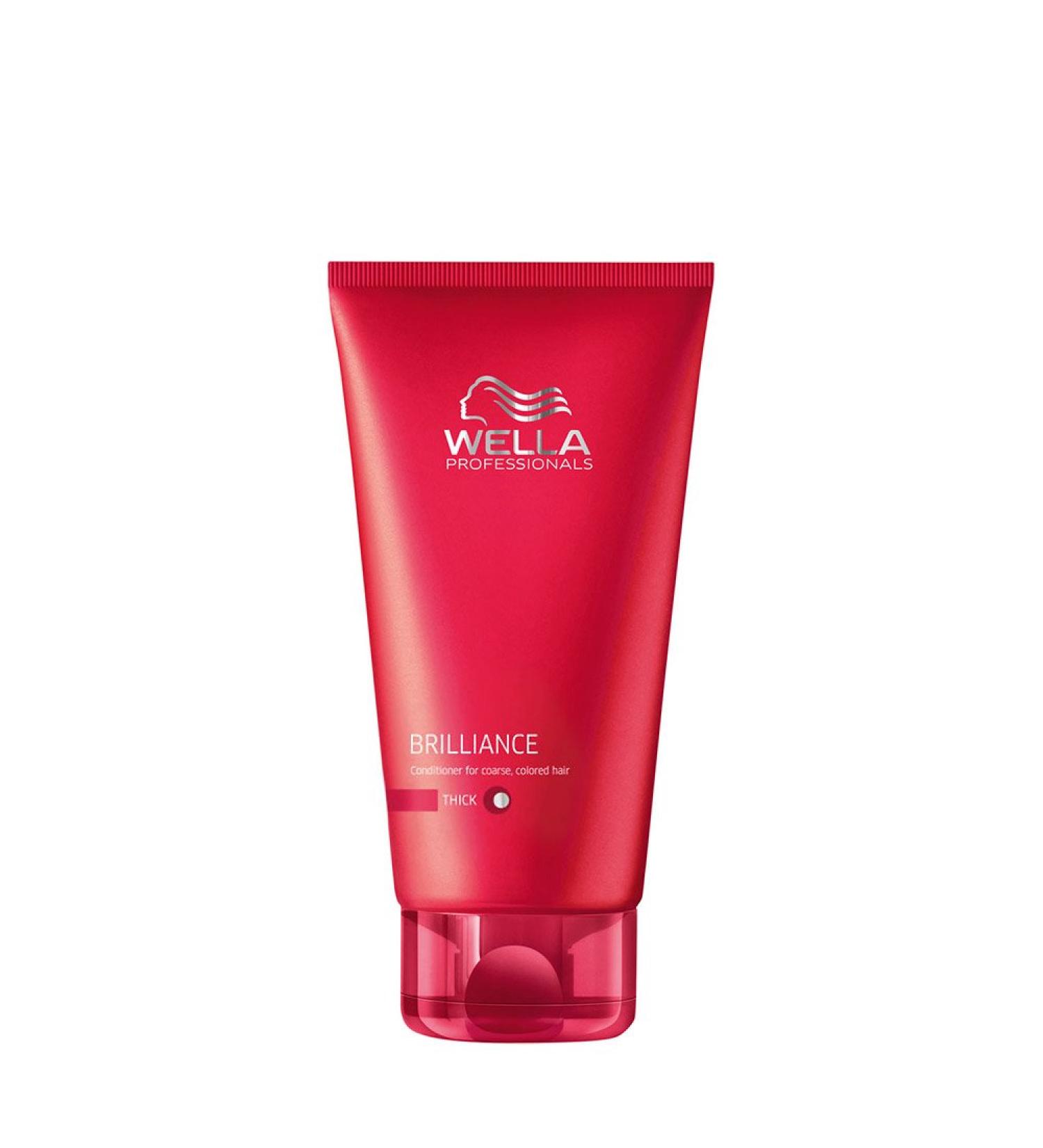 Wella Professionals Brilliance unisex conditioner for strong colored hair 200 ml 1 pack (1x 1 piece)