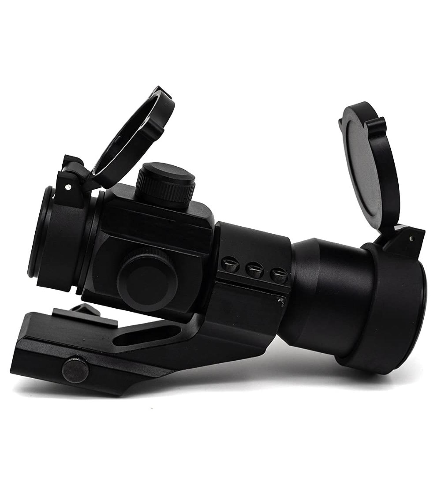 FalconOptics Airsoft Scope 1x30mm Red Dot Sight with Quick-Flip Lens Covers - Black Aluminum Picatinny Sight - Buy Online on SooperMarket.com