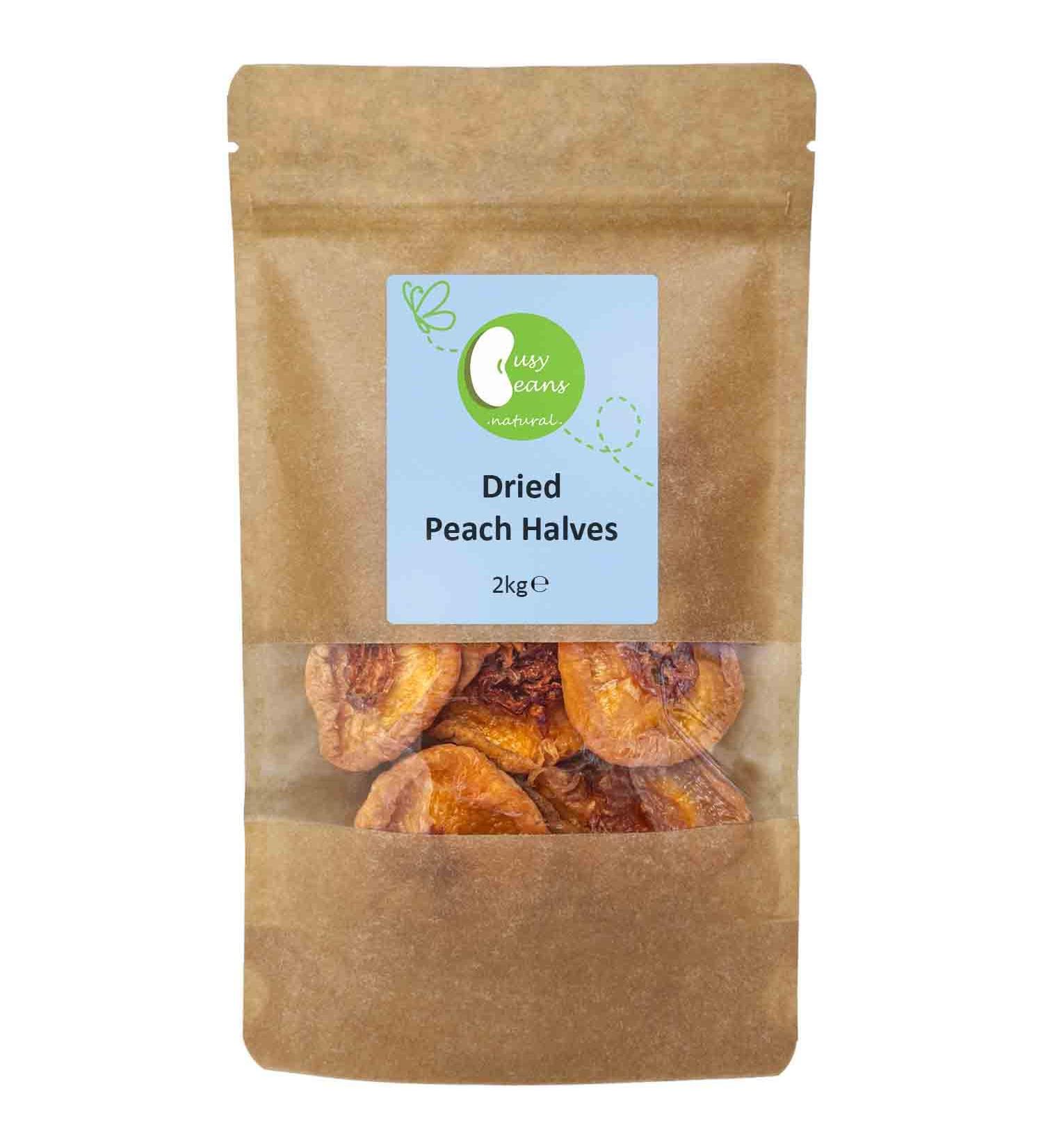 Dried Peach Halves by Busy Beans (2kg)