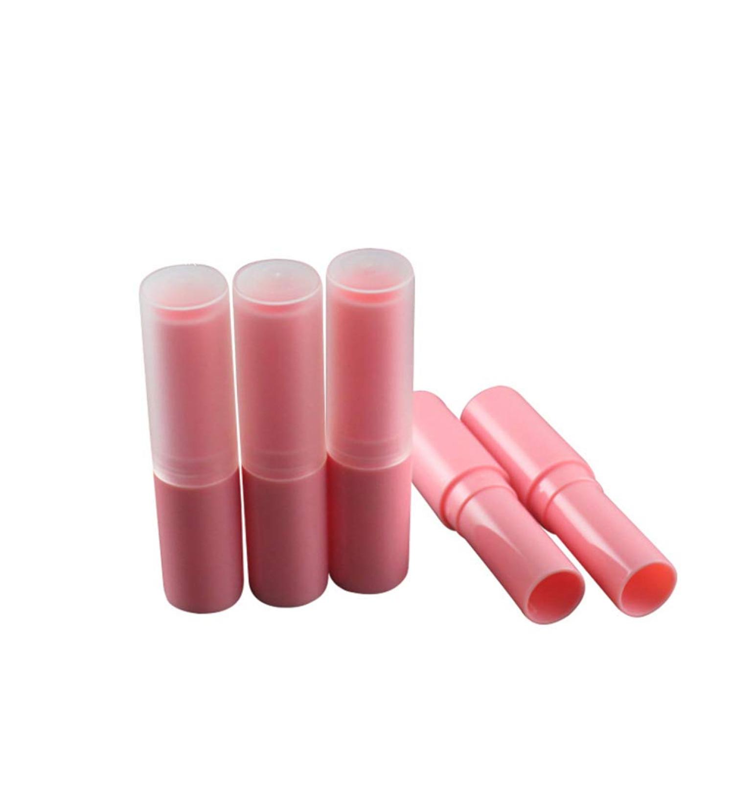 20pcs 4ml Empty Lipstick Tubes Lip Balm Container Lipstick Tube Pink