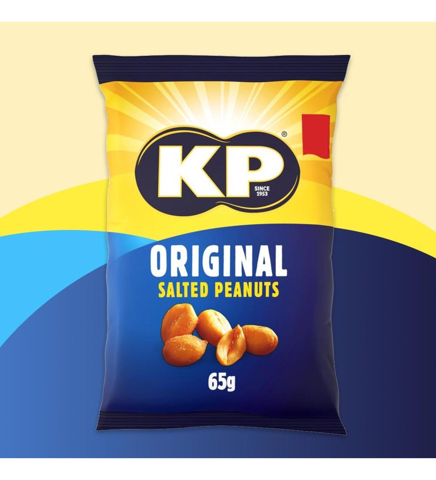 KP Original Salted Peanuts Case of 16x65g - Buy Online on SooperMarket.com
