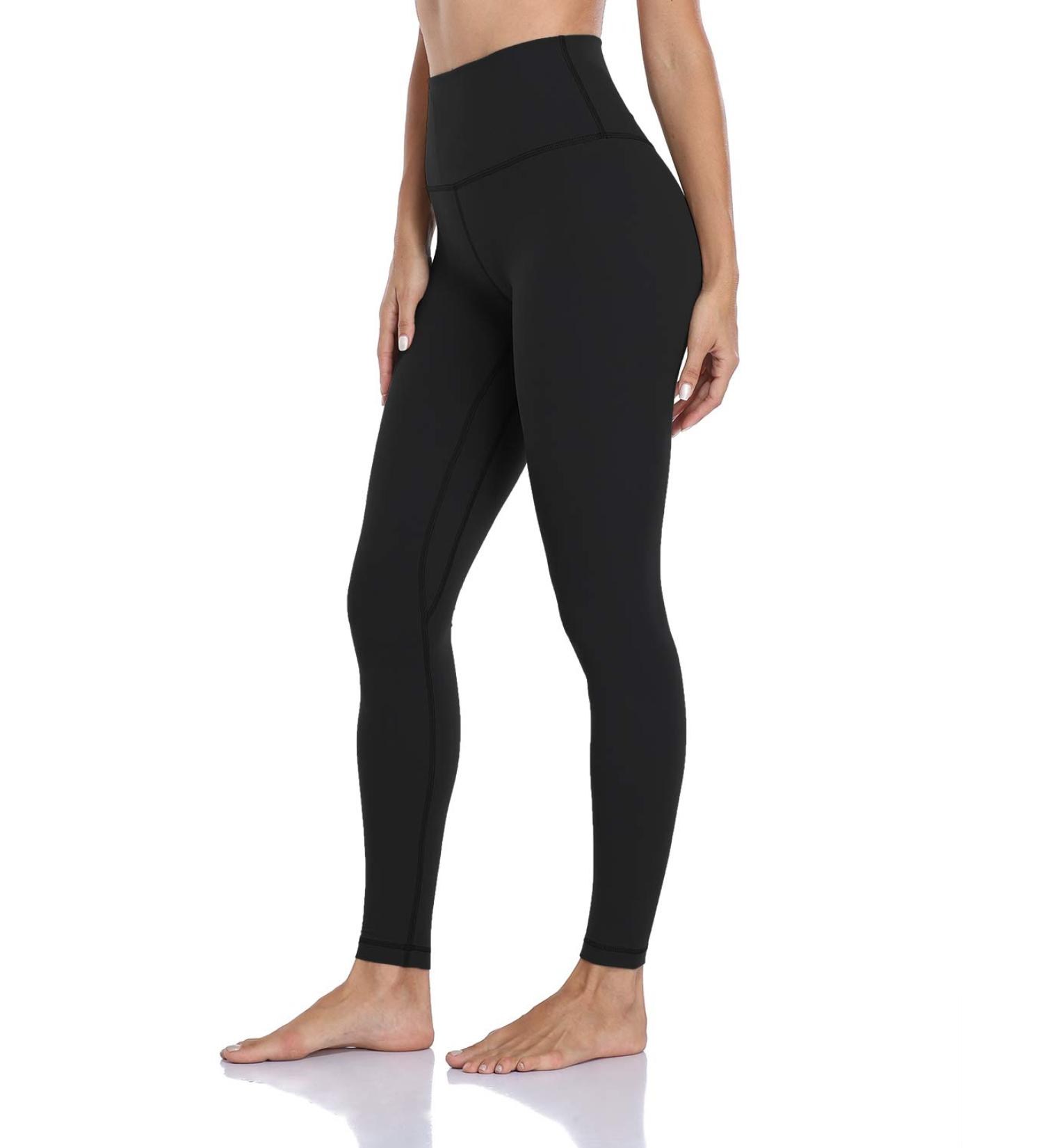 HeyNuts Women's High Waisted Yoga Leggings - 28'' Medium Black - Buy Online on SooperMarket.com