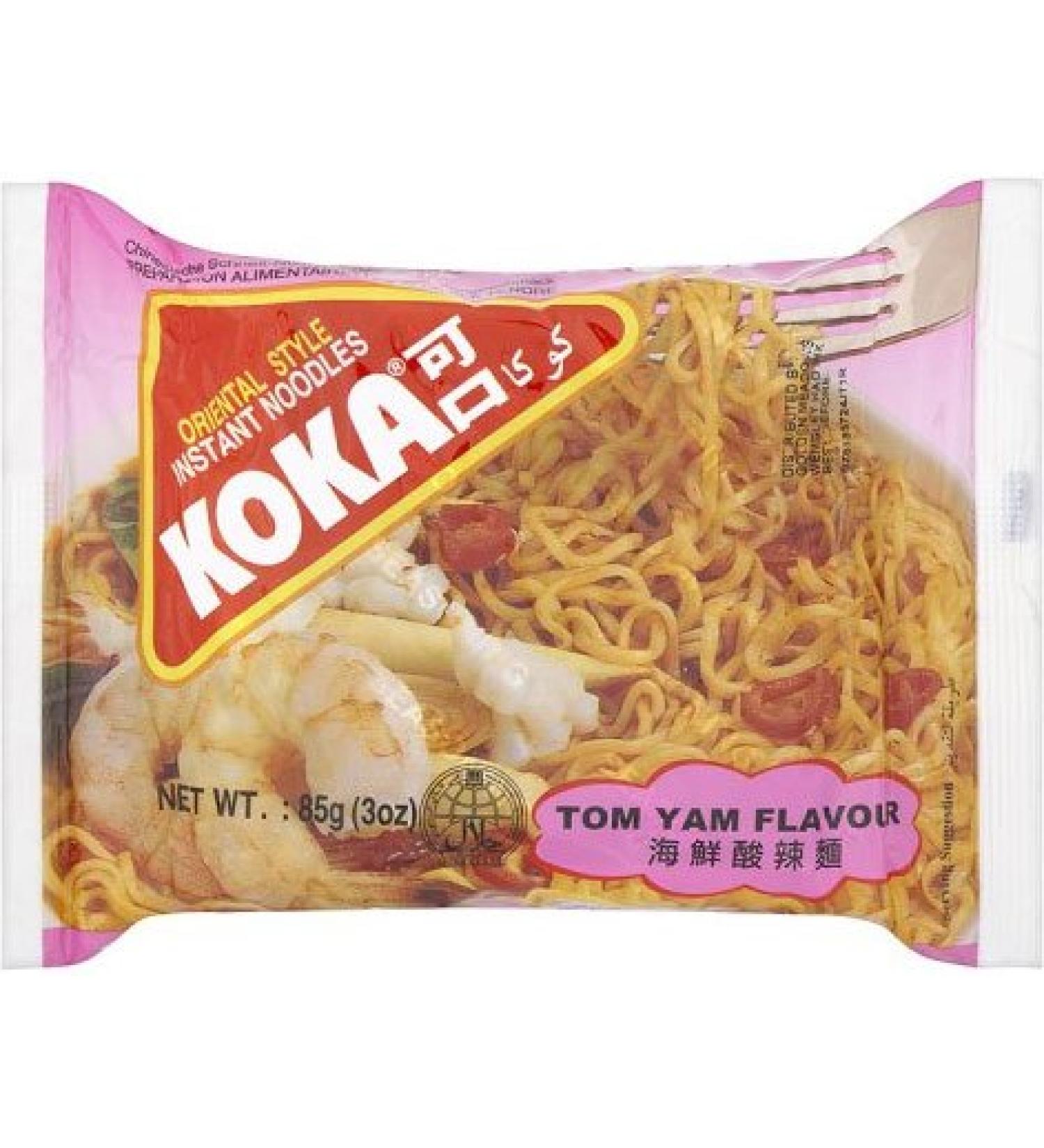 Koka tom yam flavour noodles 30/85g