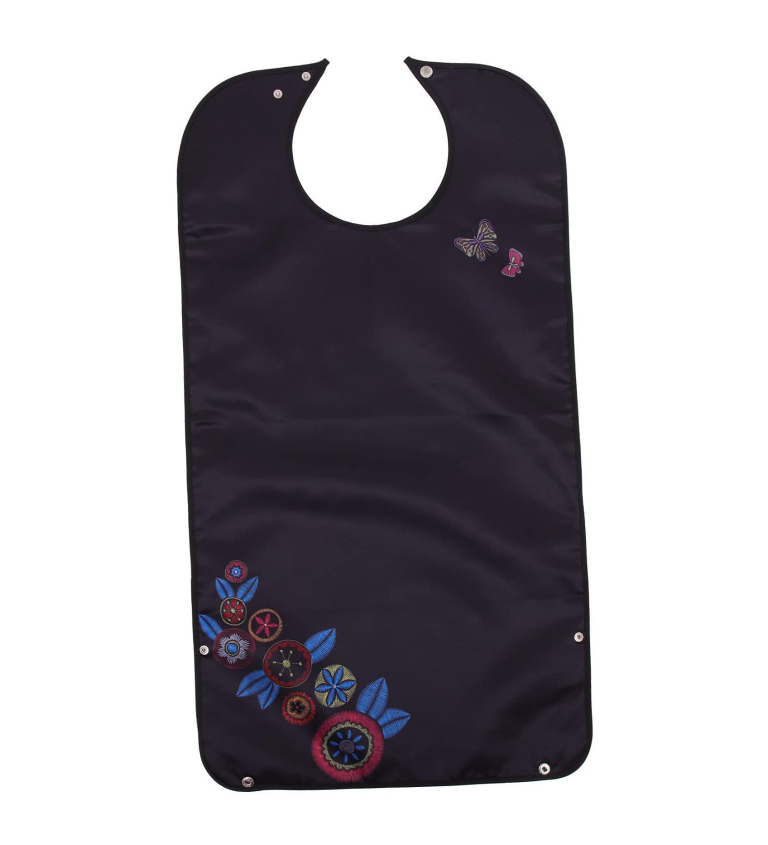 Elderly Bib Adult Washable Bibs Adult Bibs Jock Straps for Men Ihram Clothing for Men Umrah Cloths for1120 86X46CM Black1 - Buy Online on SooperMarket.com