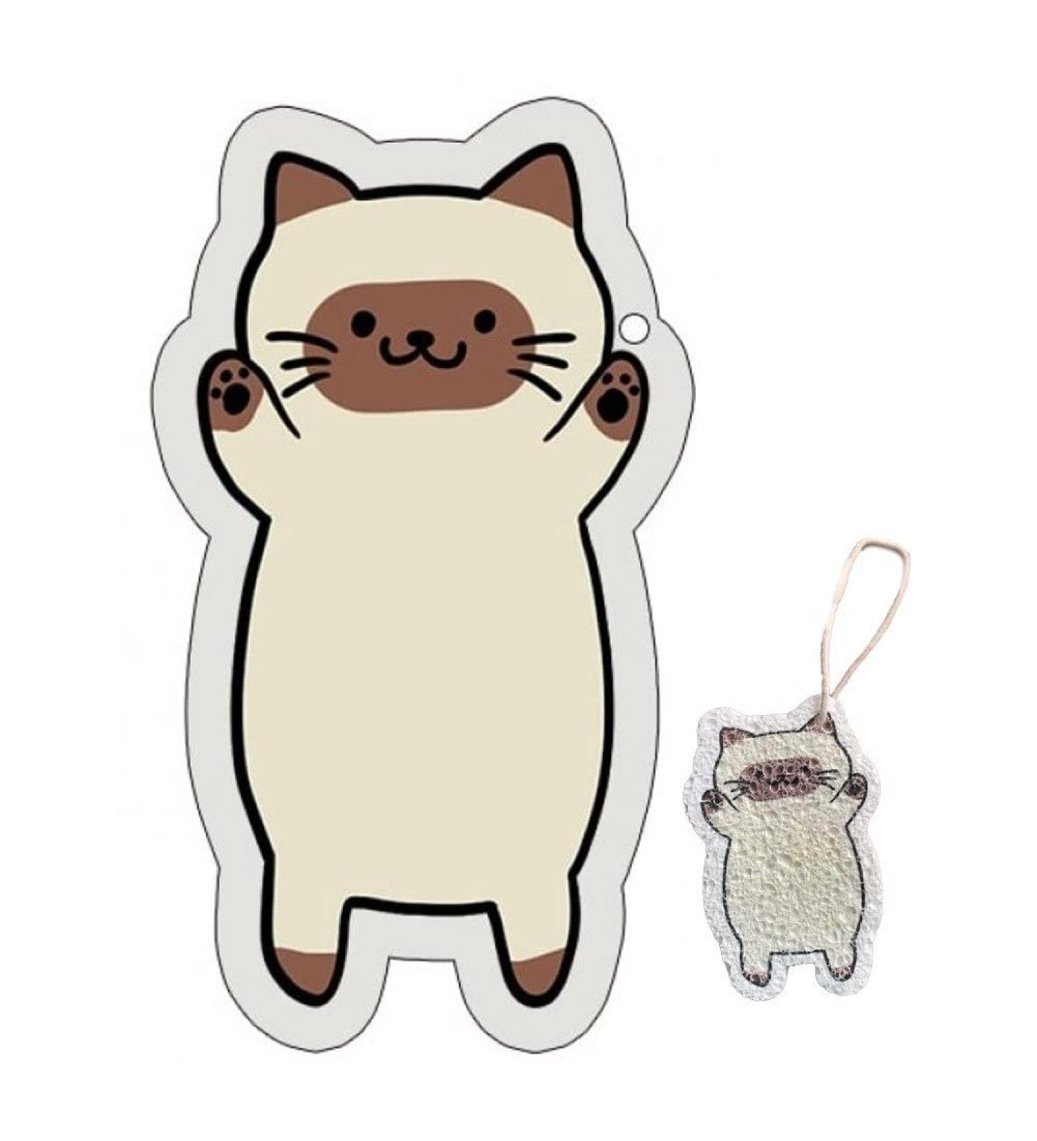Cleaning Sponge Wood Pulp Dishwashing Sponge Cartoon Scouring Pad Non Scratch Kitchen Scrubber Cleaning Tool Style1 - Buy Online on SooperMarket.com