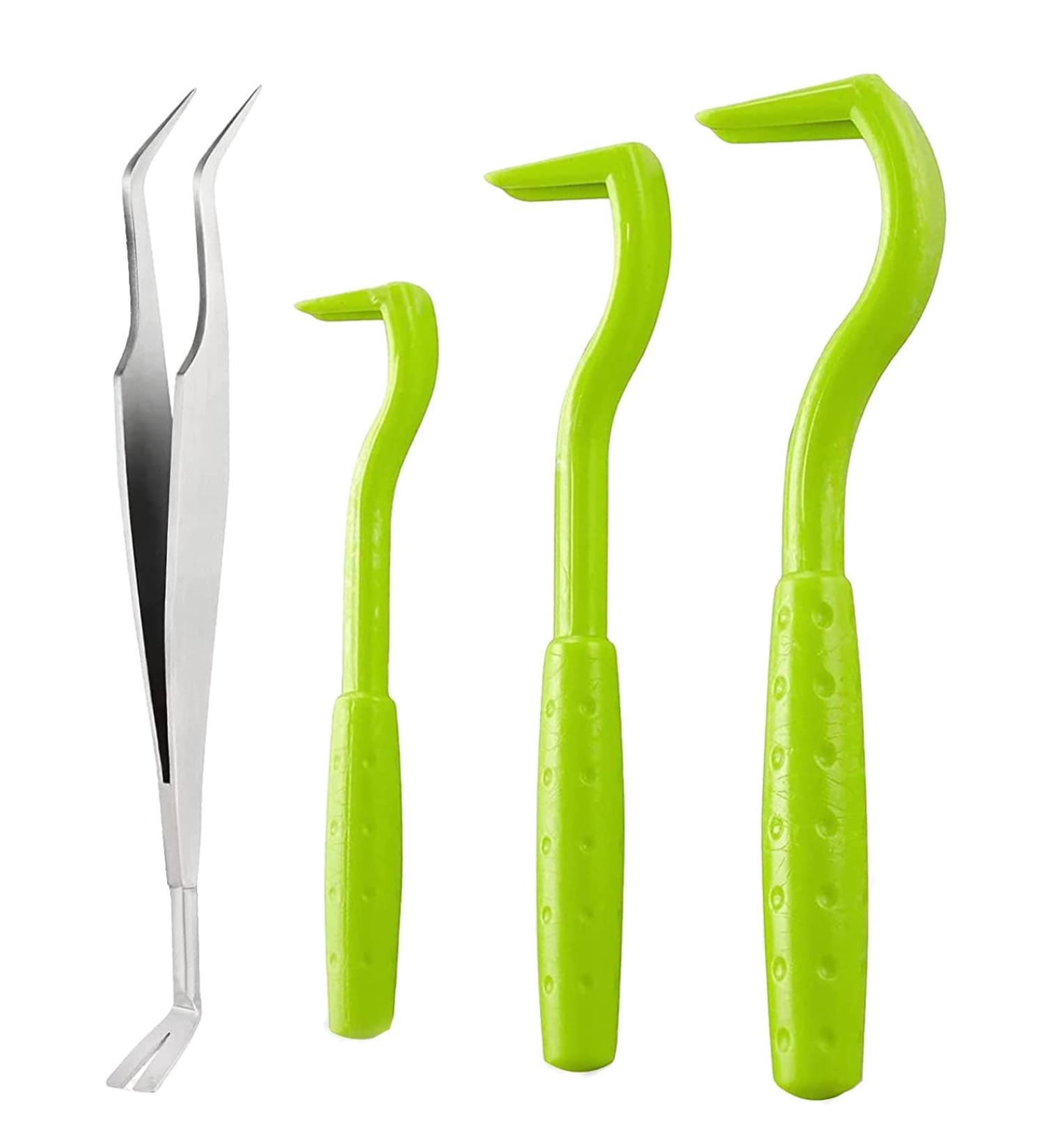 Emwel Tick Remover Tools for Dogs 4Pcs Stainless Steel Painlessly Tick Professional Tick for Dogs Cats Horses and Humans Pets Green - Buy Online on SooperMarket.com