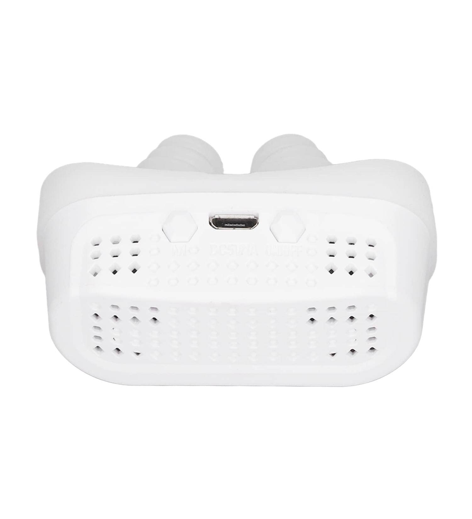 Snore Reducing Micro Blower Silicone Strap - White | Home Use Snoring Solution - Buy Online on SooperMarket.com