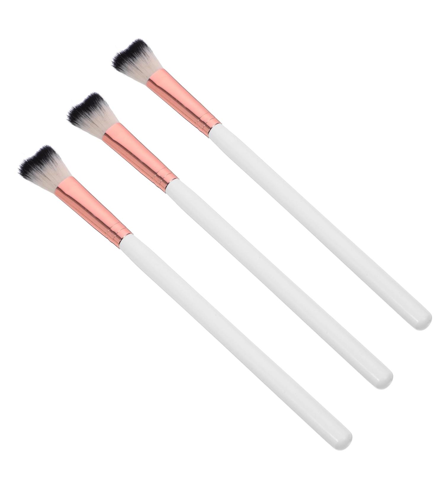 Beavorty 3pcs Fish Tail Brush Makeup Brush Nose Shadow Brush Nose Contour Brush Nose Brush Aluminum Tube - Buy Online on SooperMarket.com