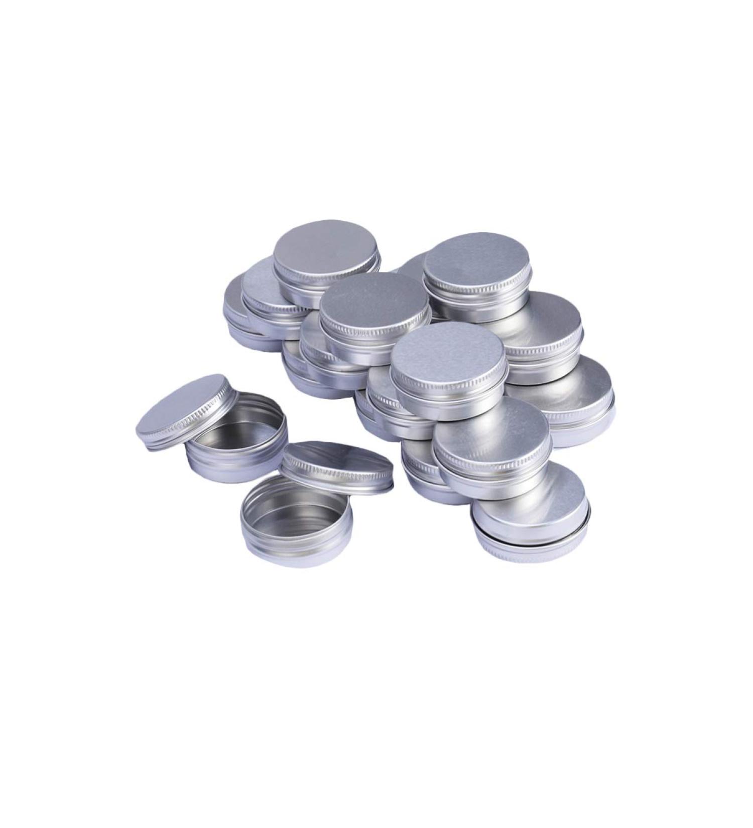 Beaupretty 20pcs Cosmetic Jars - Travel Cream Jar Set with Lids | Ideal for Skincare & Makeup Storage | Perfect for International Shipping - Buy Online on SooperMarket.com