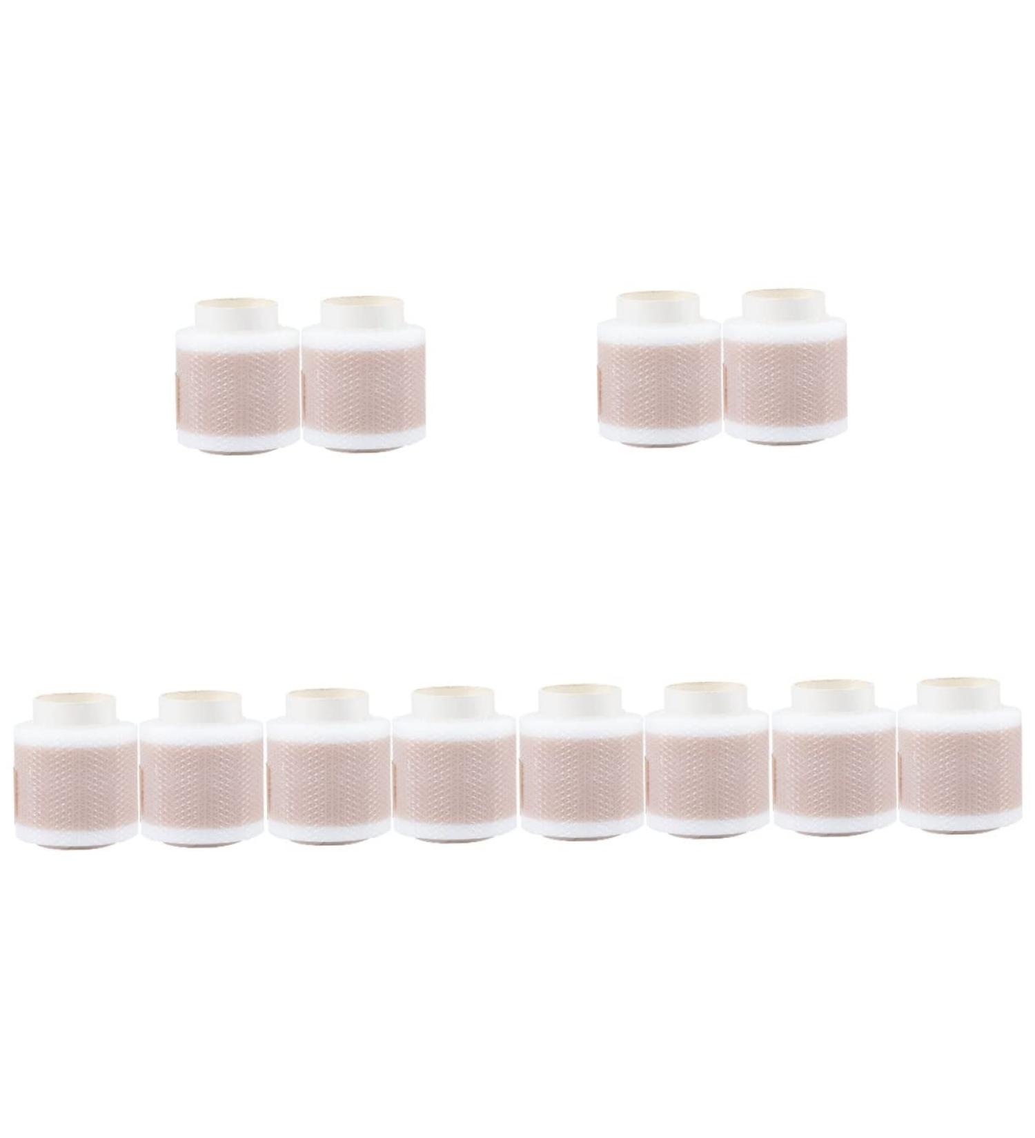 FOMIYES Concealer Anti-wear Sticker Patch Bandages - 12 Pcs Foam Grip Tape for Scar Removal and Concealing - Softening Stickers for Keloid and Flaw Covering - Assorted Colors - 100x2cmx6pcs - Buy Online on SooperMarket.com