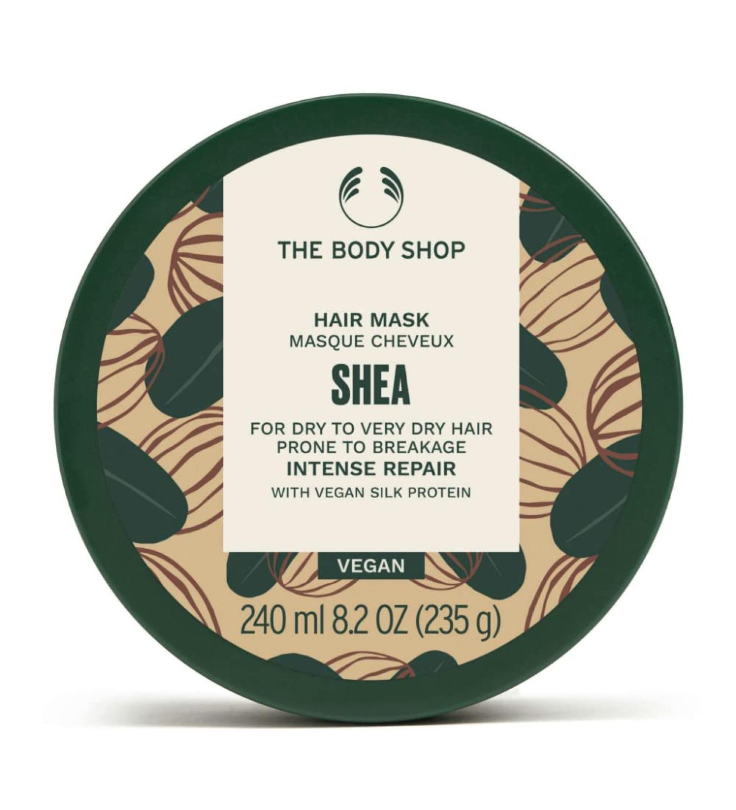 The Body Shop Shea Butter Hair Mask 8.2 oz For Dry, Breakage-Prone Hair - Buy Online on SooperMarket.com