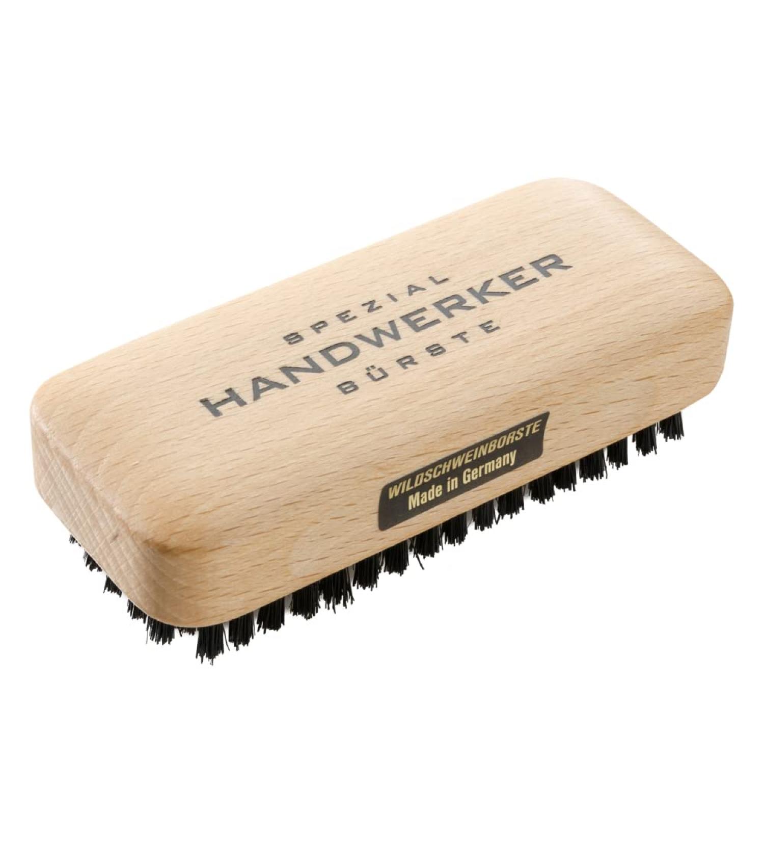 REMOS Hand Brush | Artisanal Beech Wood & Wild Boar Bristles - International Shipping - Buy Online on SooperMarket.com