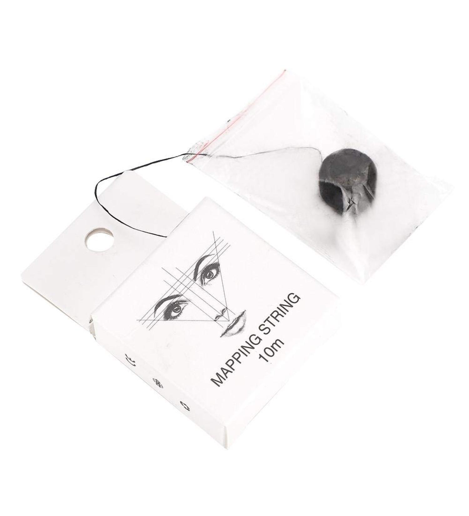 Filfeel Pre-Einked Mapping String for Eyebrow Measurement | Microblading Marker Thread Tool | 10m - Essential Microblading Supplies - Buy Online on SooperMarket.com