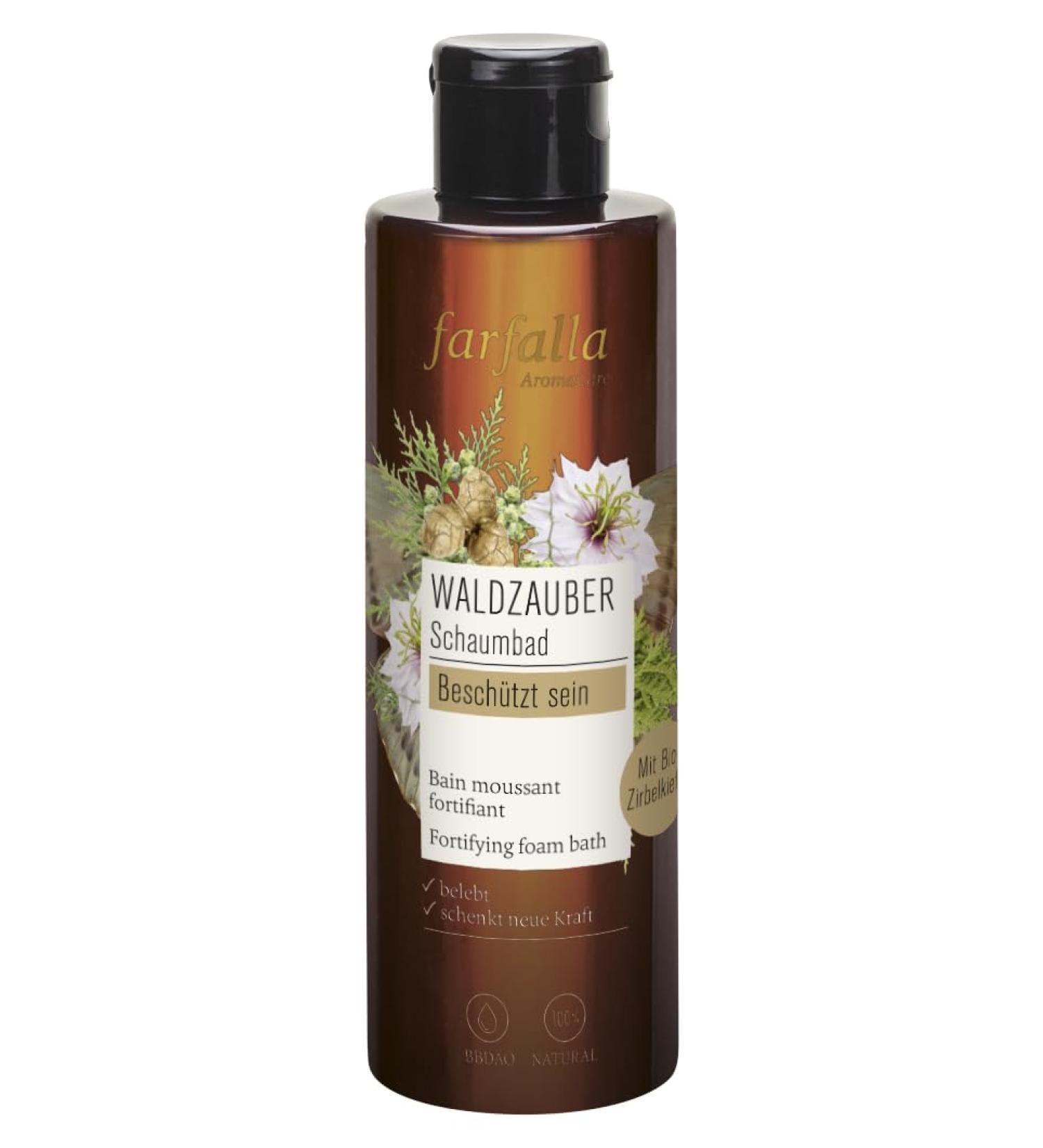 Farfalla Waldzauber Faumbad 200ml - Vegan Relaxation Bath with Essential Oils - 100% Natural & Soda Certified - Buy Online on SooperMarket.com