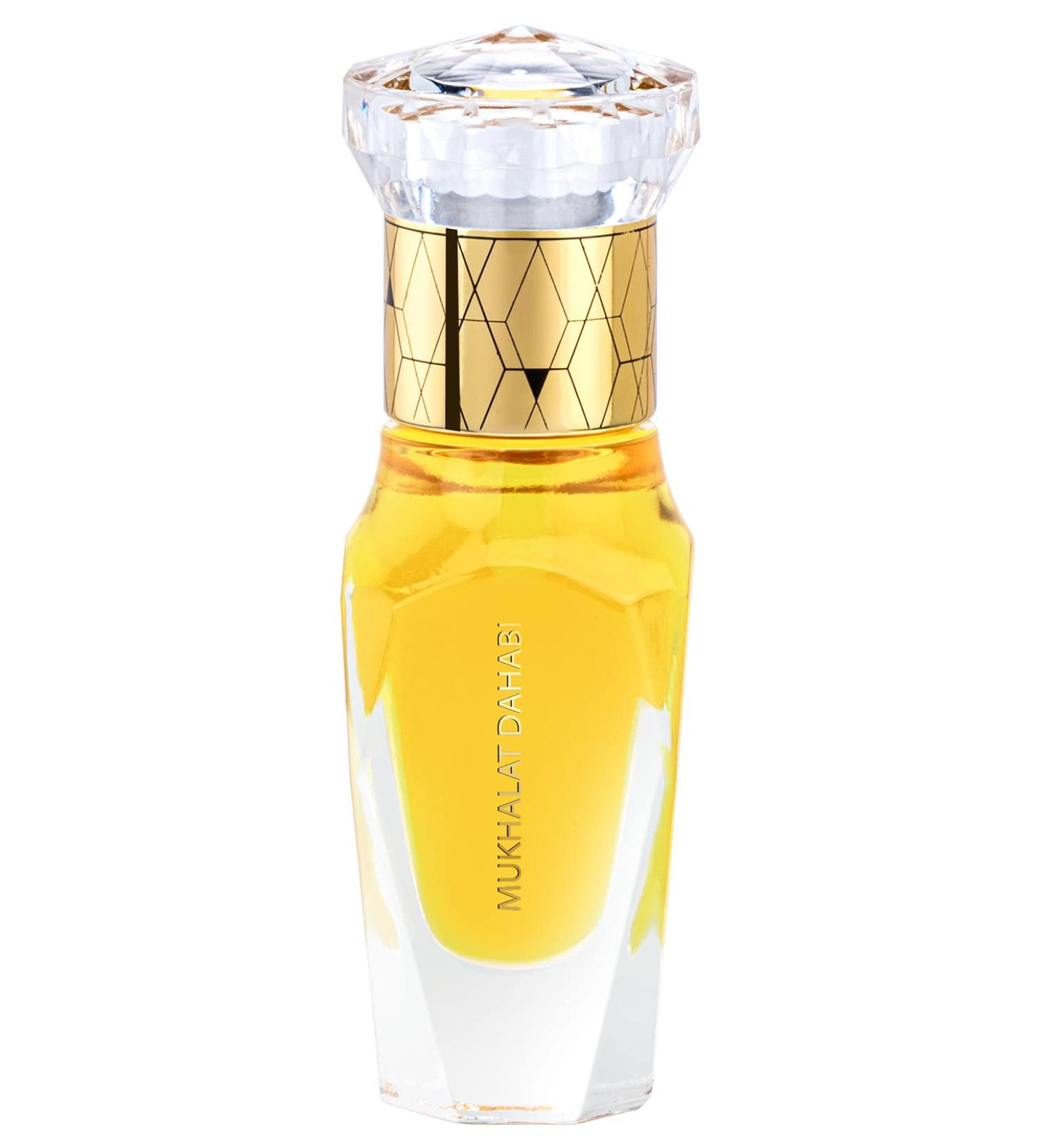 Swiss Arabian Mukhalat Dhahabi For Unisex - Luxury Products From Dubai - Long Lasting Perfume Oil - A Seductive Exceptionally Made Signature Fragrance - The Luxurious Scent Of Arabia - 0.4 Oz - Buy Online on SooperMarket.com