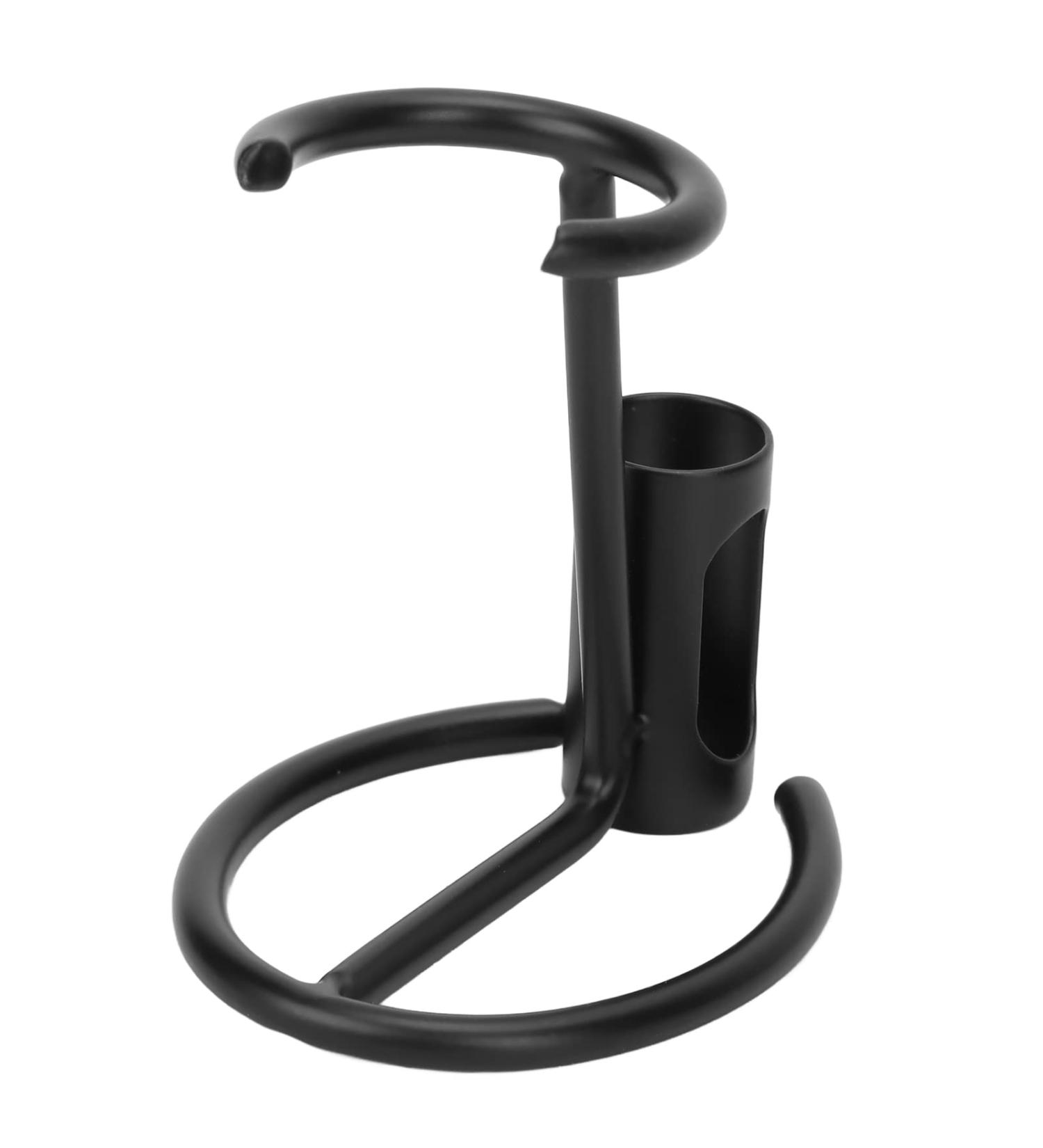 Premium Stainless Steel Razor & Brush Holder Stand - Non-Slip Portable Shaving Solution for Bathroom Countertops | International Shipping - Buy Online on SooperMarket.com