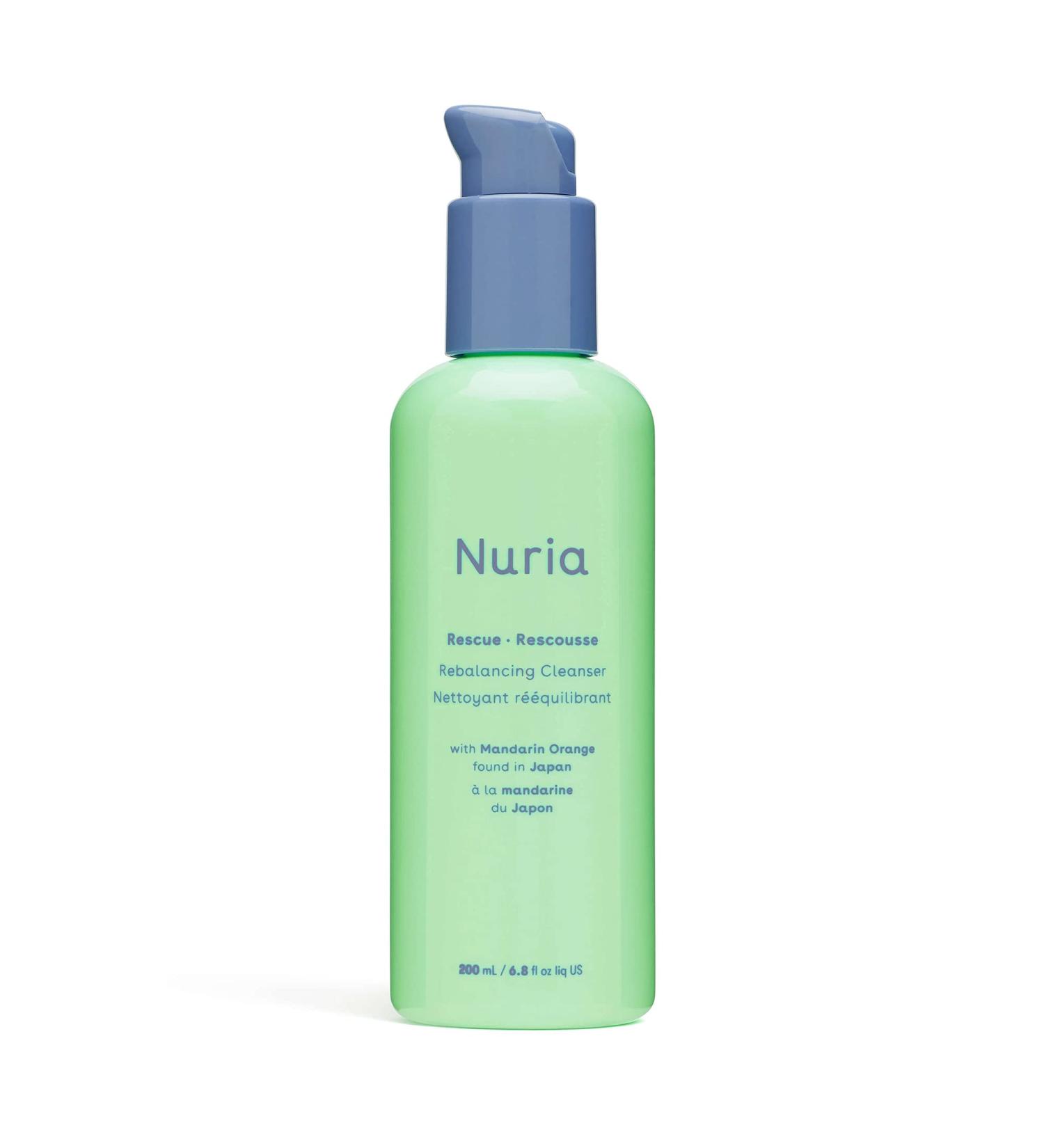 Buy Nuria Rescue Rebalancing Daily Facial Cleanser for Oily Skin - Mandarin Orange Face Wash 200mL | International Shipping Available - Buy Online on SooperMarket.com