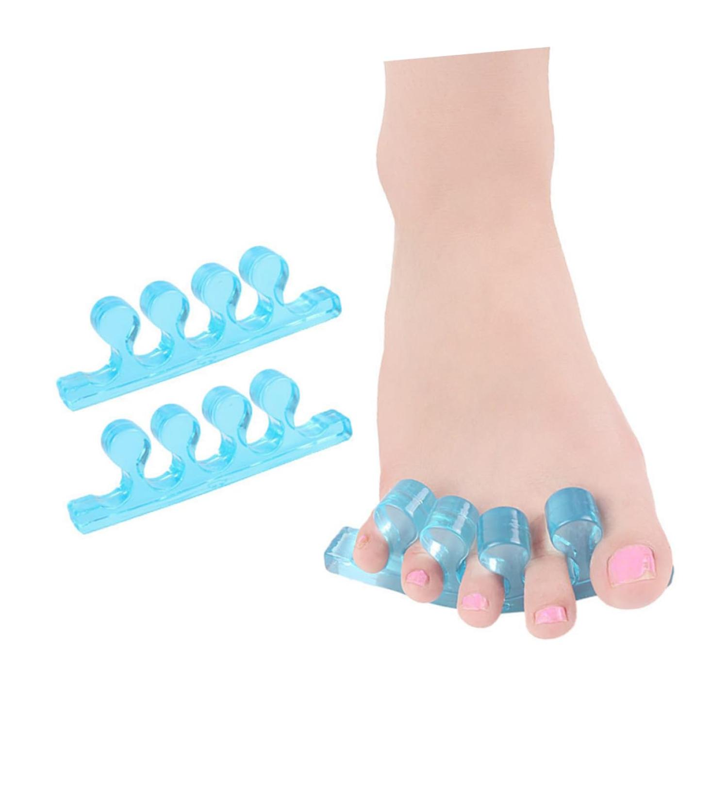 PLAFOPE Silicone Gel Shoe Spreaders for Bunion Relief 1 Pair, Blue Men and Women - Buy Online on SooperMarket.com