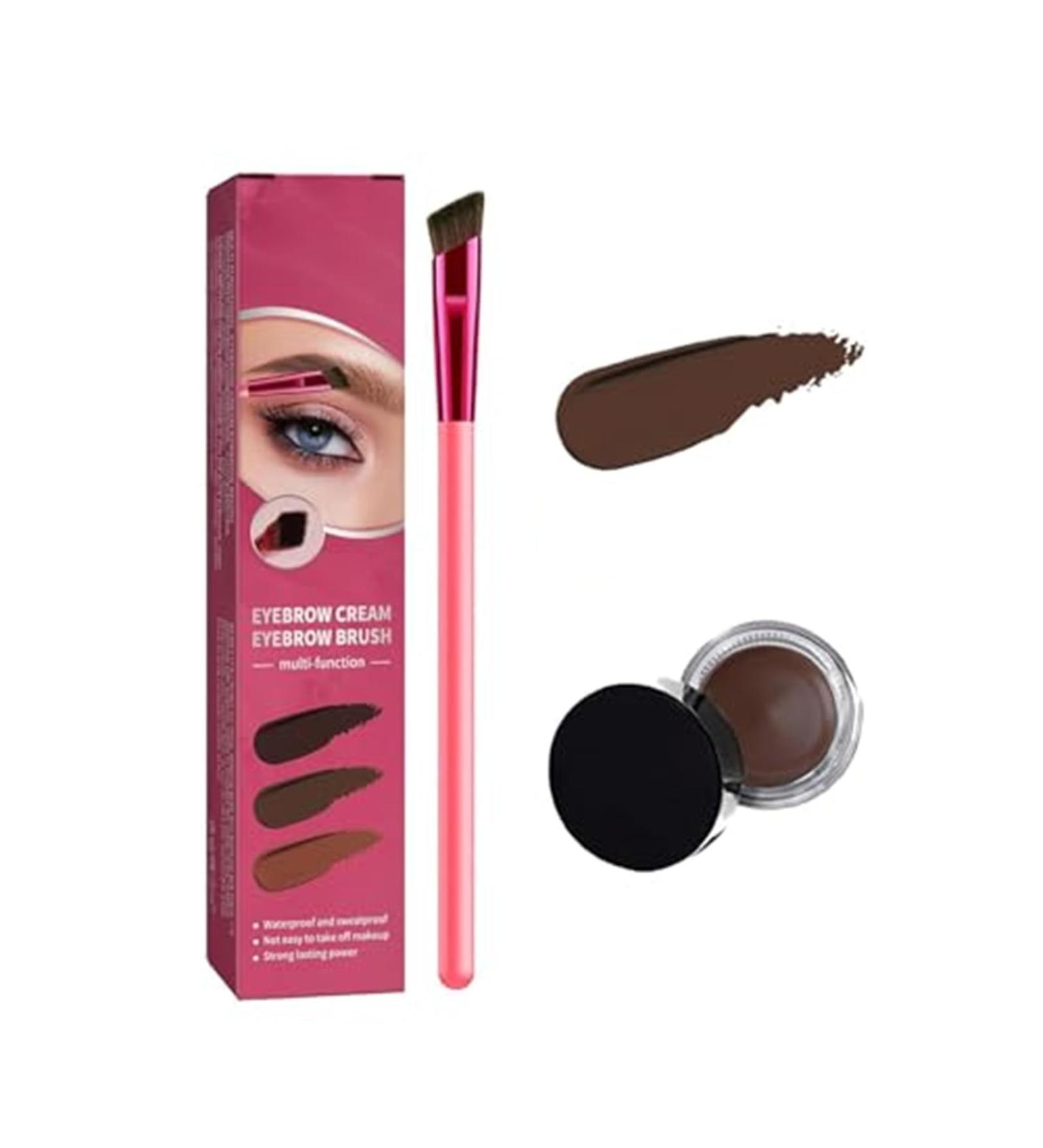 4D Laminated Eyebrow Care Kit | Waterproof & Long Lasting Brow Grooming | Home Use (Dark Brown - Buy Online on SooperMarket.com