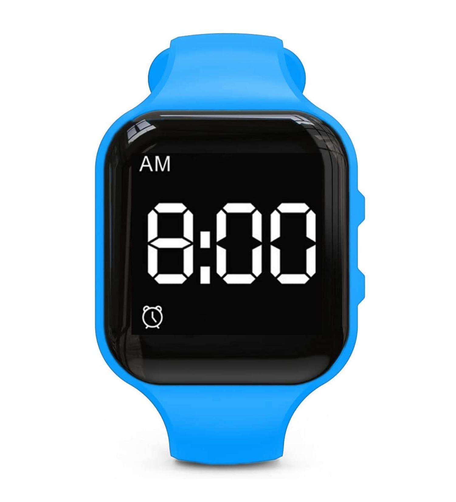15 Alarm Vibrating Reminder Watch Water Resistant Medical Vibration Reminder | Blue Square | International Shipping - Buy Online on SooperMarket.com