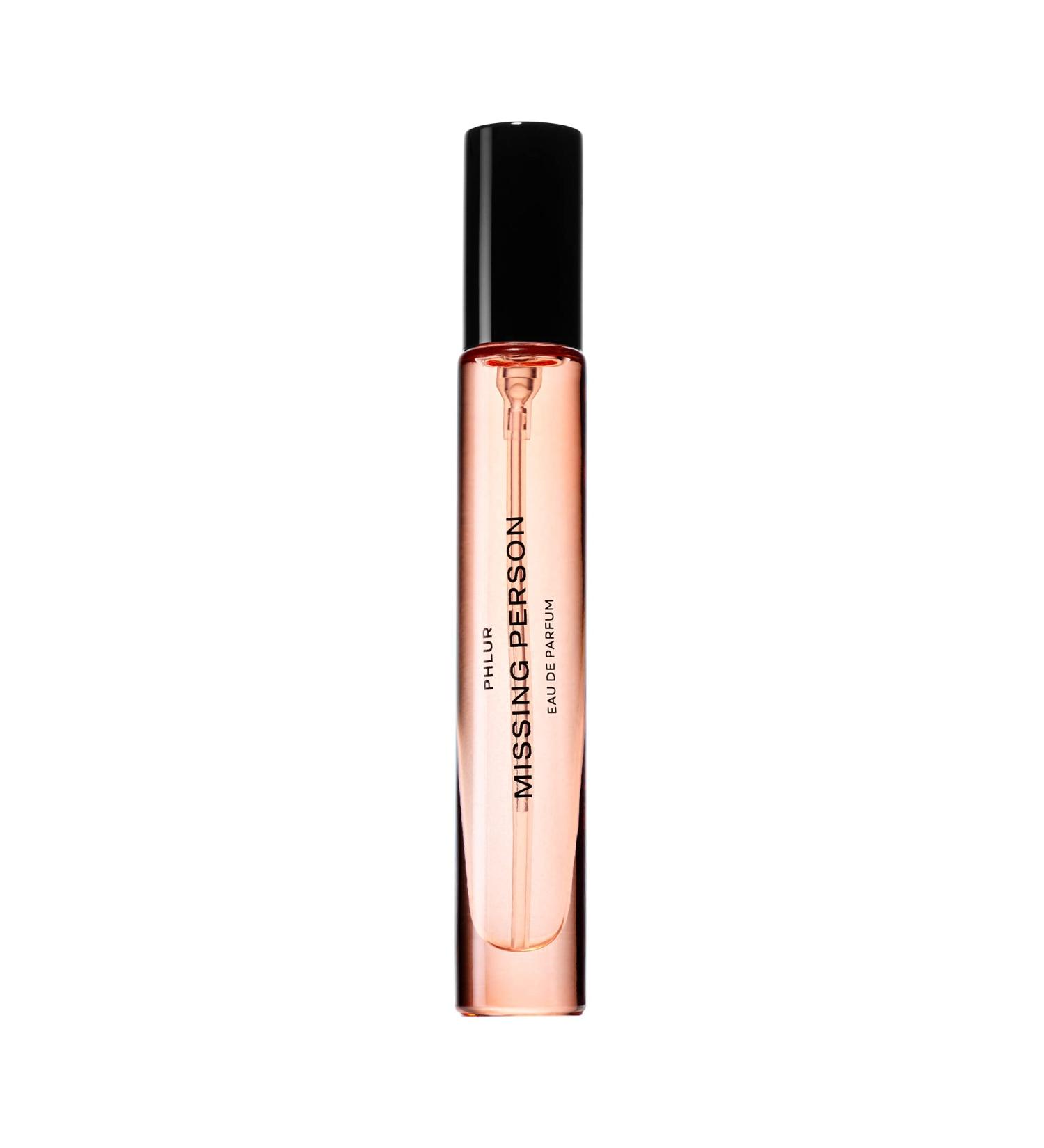 PHLUR Missing Person Eau de Parfum - Travel Size Perfume for Women & Men Fragrance - Floral Skin Musk Perfume with Bergamot Musk Orange & Sandalwood (9.5mL) 10mL - Buy Online on SooperMarket.com