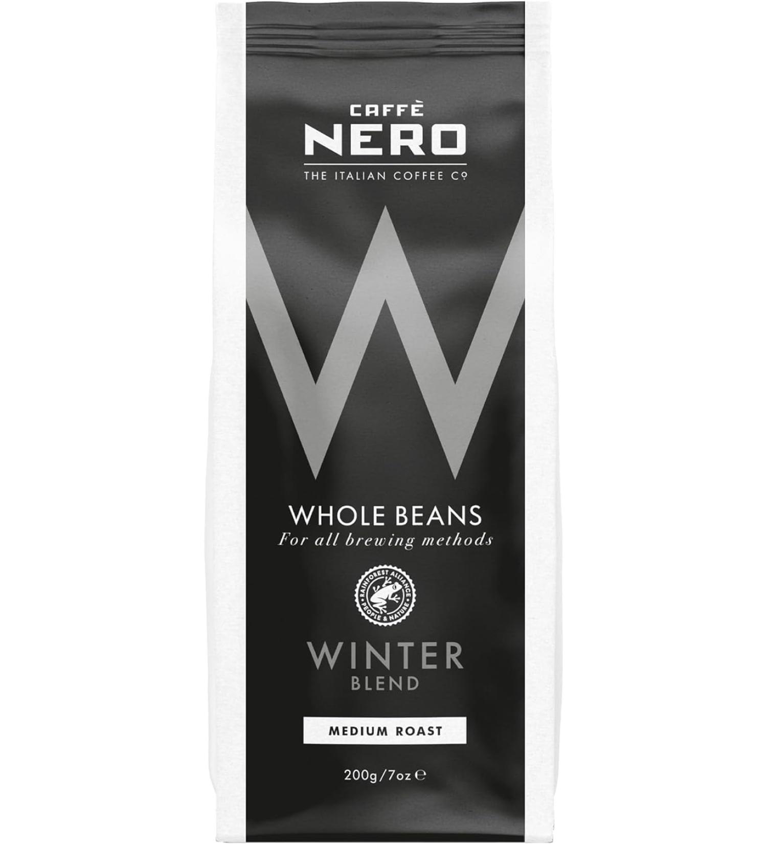 Caff Nero Winter Blend Coffee Beans Limited Edition (6 x 200g) - Buy Online on SooperMarket.com