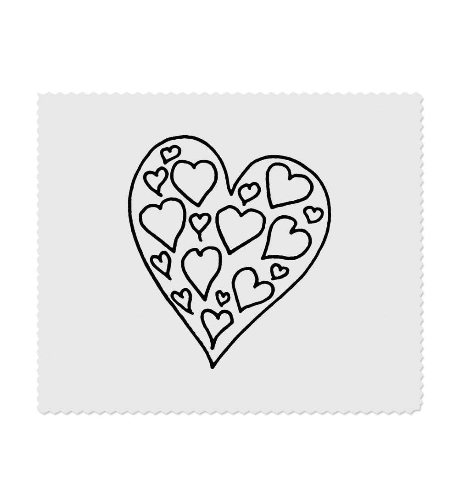 Buy Azeeda 'Heart of Hearts' Microfiber Lens Cleaning Cloths - 2 Pack | International Shipping Available - Buy Online on SooperMarket.com