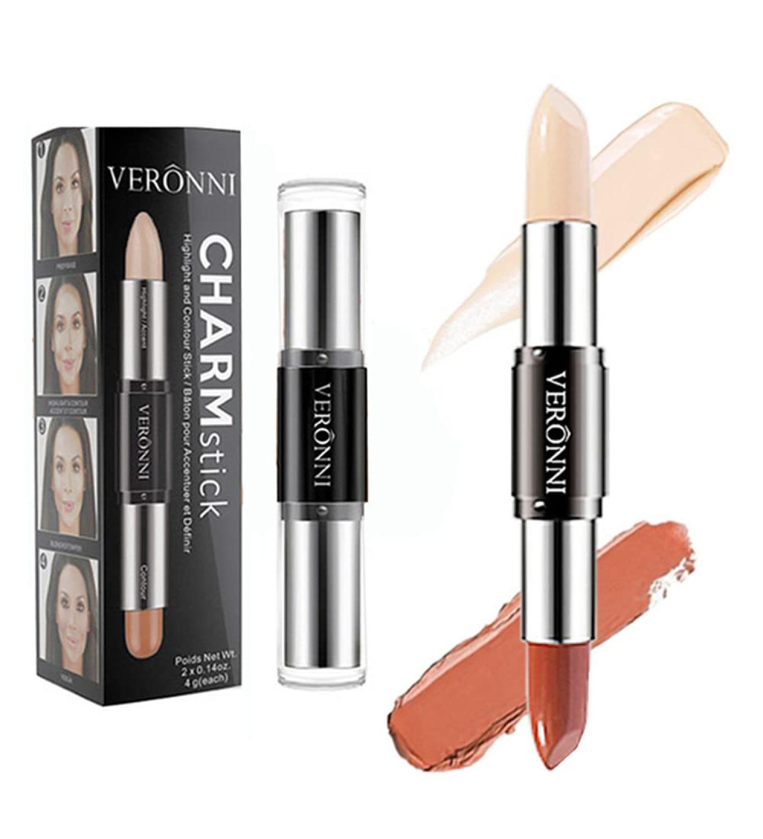 Mysense Double-Headed Highlight Contour Stick - 2 in 1 Face & Body Makeup for Shading, Highlighting, and Concealing - CS01 - Buy Online on SooperMarket.com