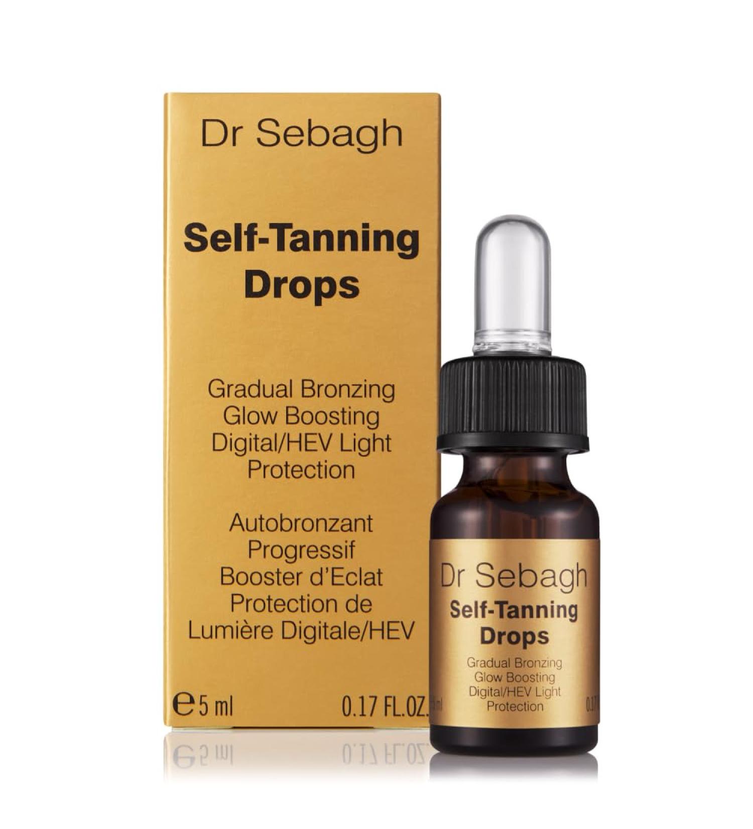 Dr Sebagh Self-Tanning Drops Travel Size- Streak-Free Scent-Free and Sun-Free Golden Radiance in just a few hours| Mix with Moisturizer for Smooth Application | Create Bronzed Skin- 5 ml - Buy Online on SooperMarket.com