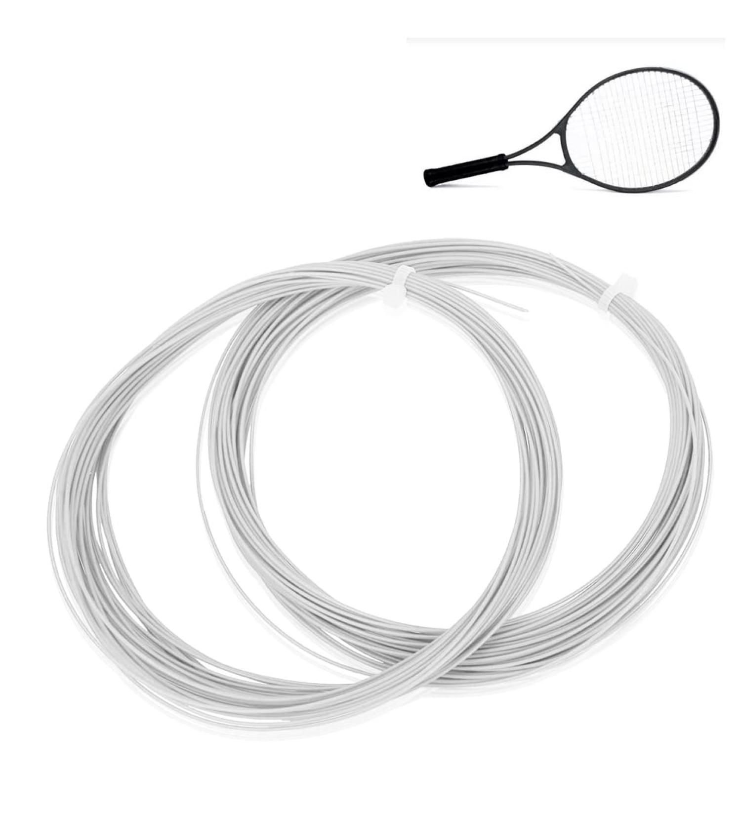 Buy Keenso Badminton Racket String - 2 Pieces 10m High Flexibility 0.7-0.8mm - Premium Replacement White | International Shipping - Buy Online on SooperMarket.com