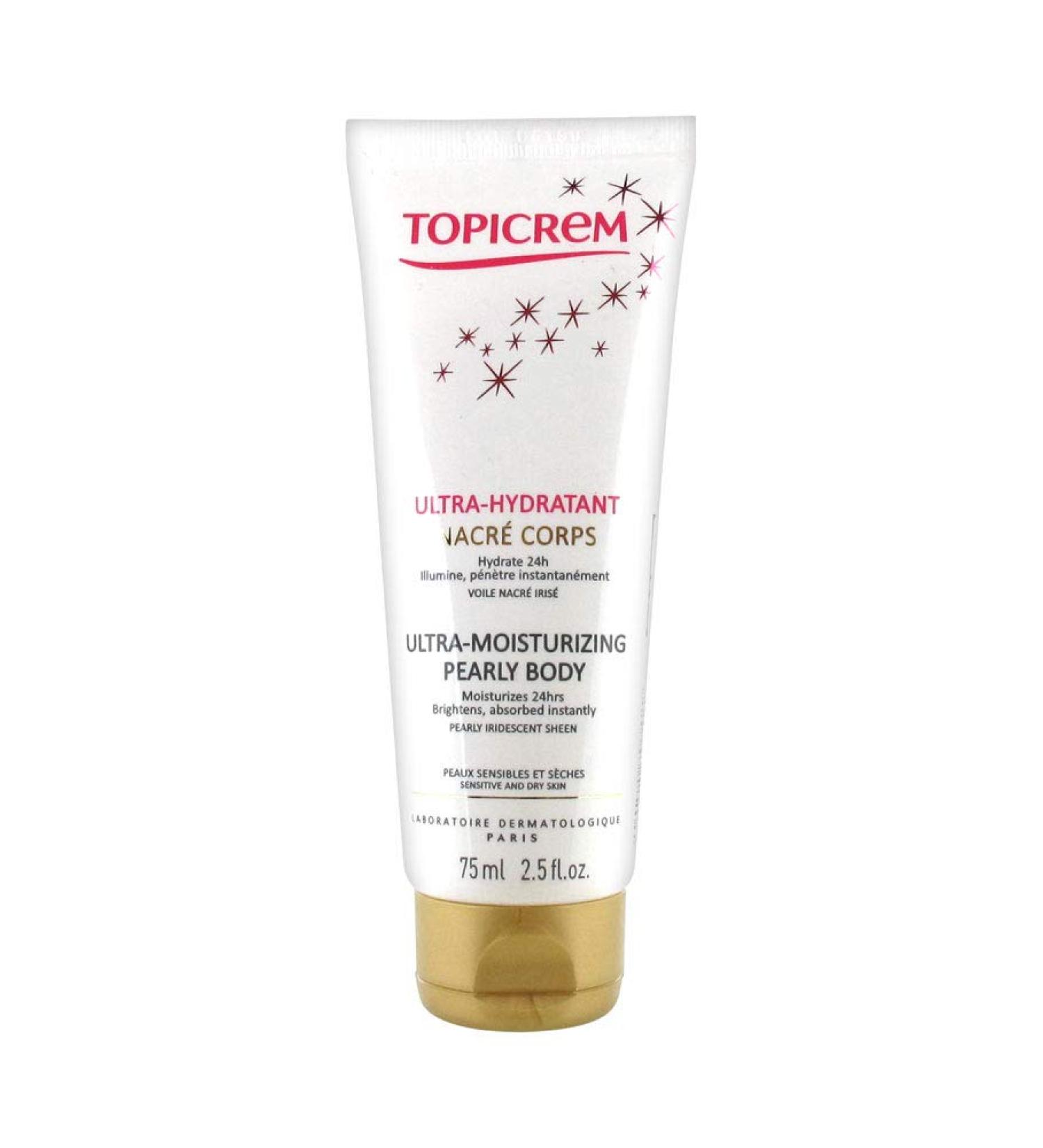 Topicrem Ultra-Moisturizing Pearly Body 75ml