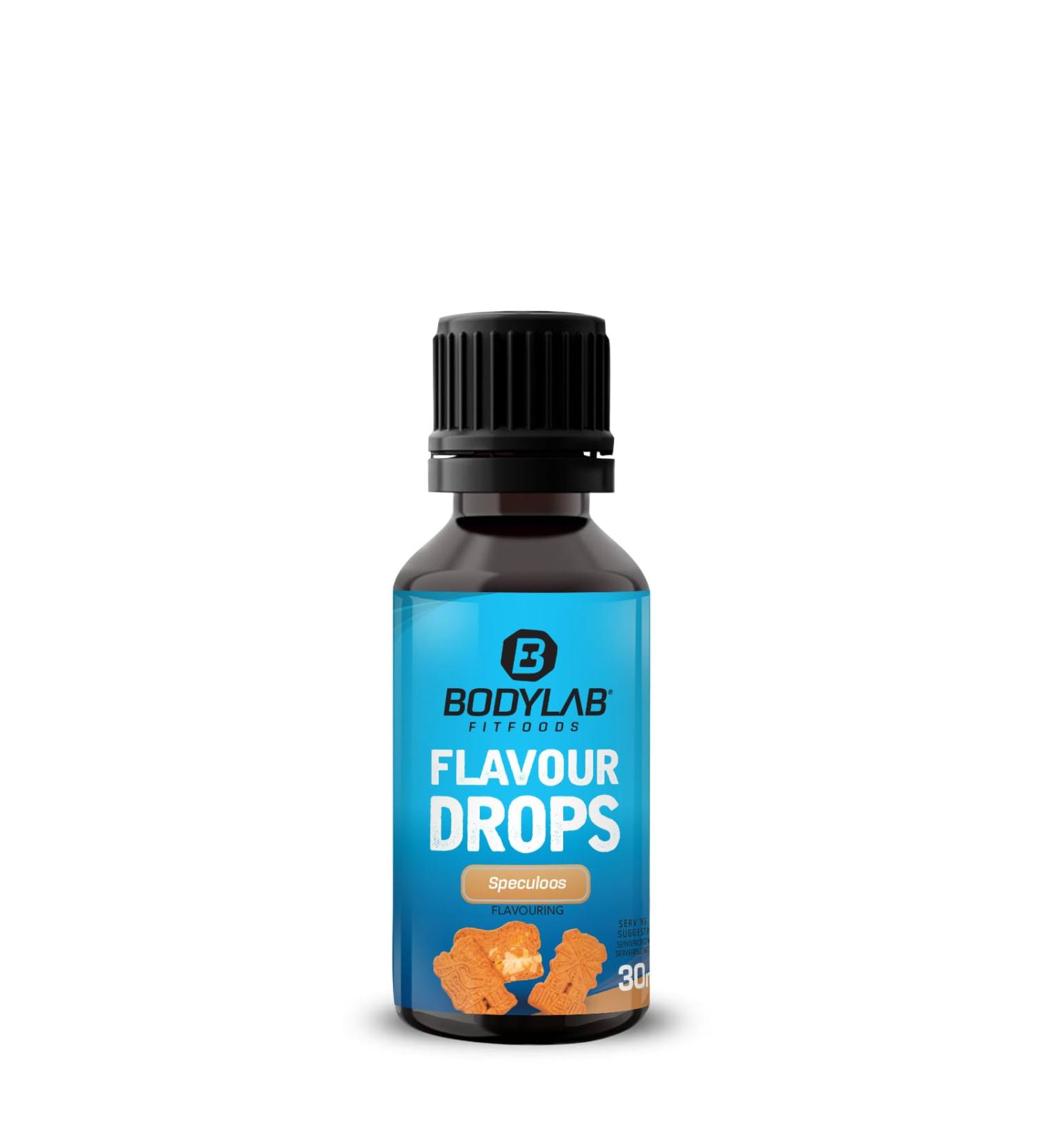 BODYLAB24 Flavor Drops 30ml - Sugar-Free Calorie-Free Speculatus Aroma | Natural Flavoring for Coffee Food & More - Buy Online on SooperMarket.com