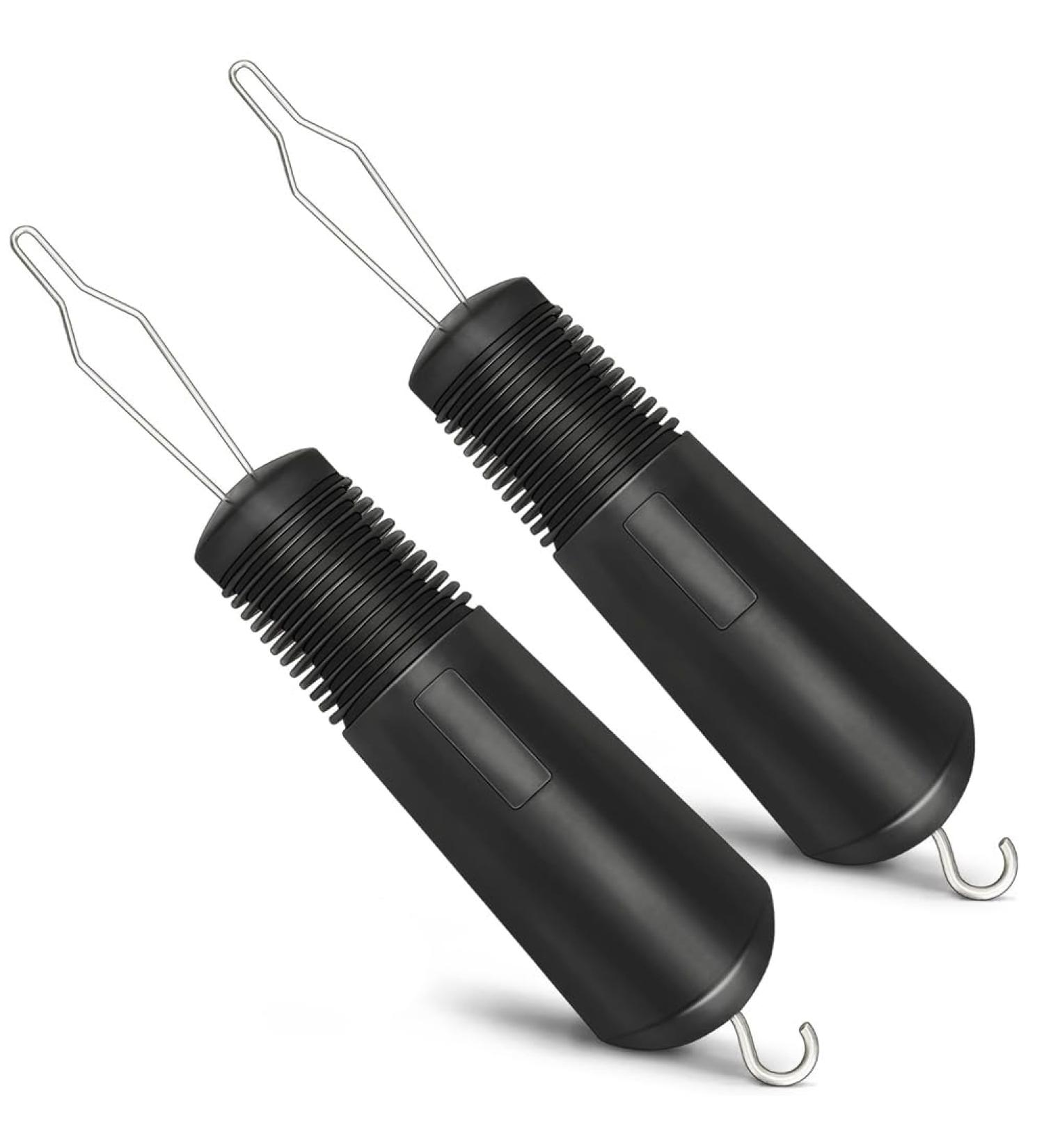Tovmekdjn 2Pcs Button Hook Tool with Non- Grips to Help with Shirts Coats Button Hook Aids for the Elderly and Arthritic - Buy Online on SooperMarket.com