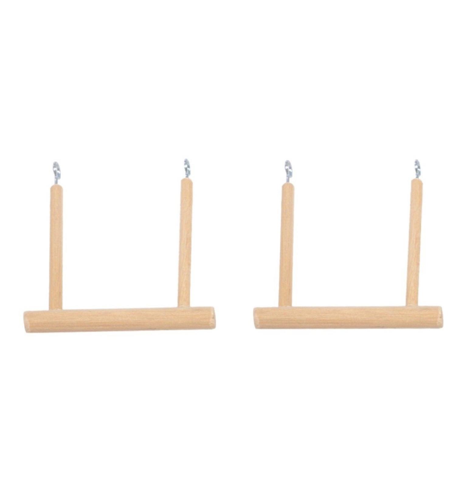 Moondown Farm Canary Swing Wooden (2 Pack) With Hooks for Cage Hanging - Buy Online on SooperMarket.com