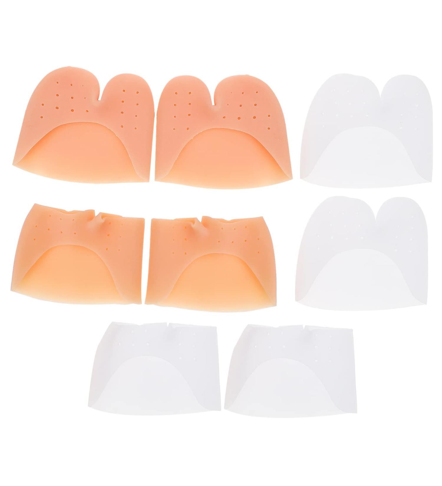 Healvian Silicone Toe Cover Sleeves - 4 Pairs | Gel Toe Protector Caps for Comfort and Cushioning - Buy Online on SooperMarket.com